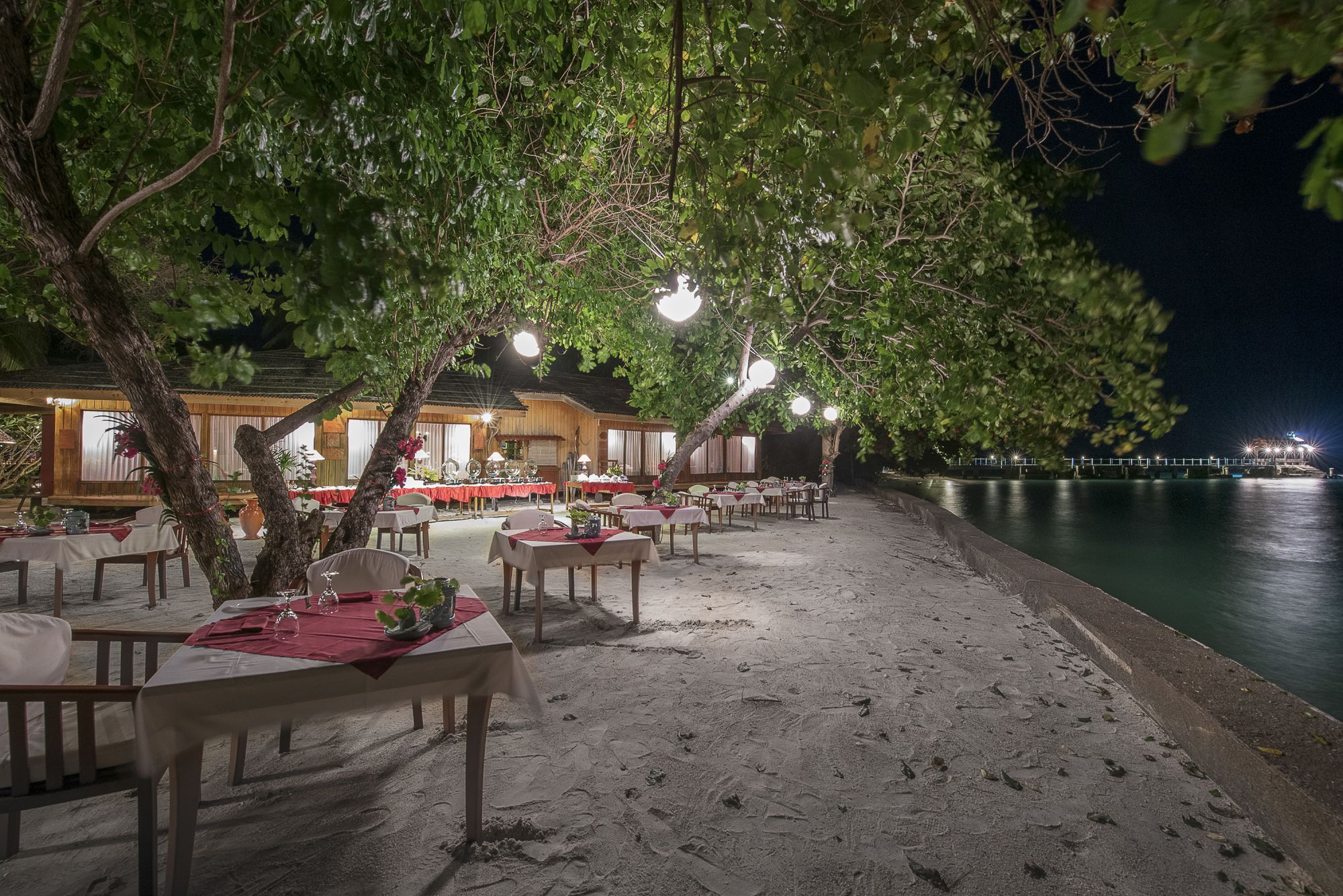 Gangga Island Resort & Spa à Manado: Open air Restaurant for BBQ