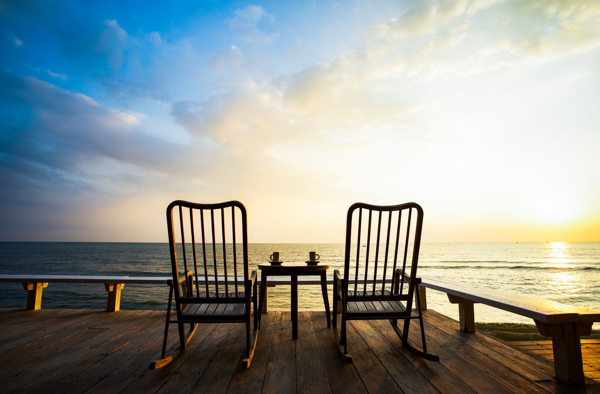 Let's Sea Hua Hin Al Fresco Resort: Sunset
