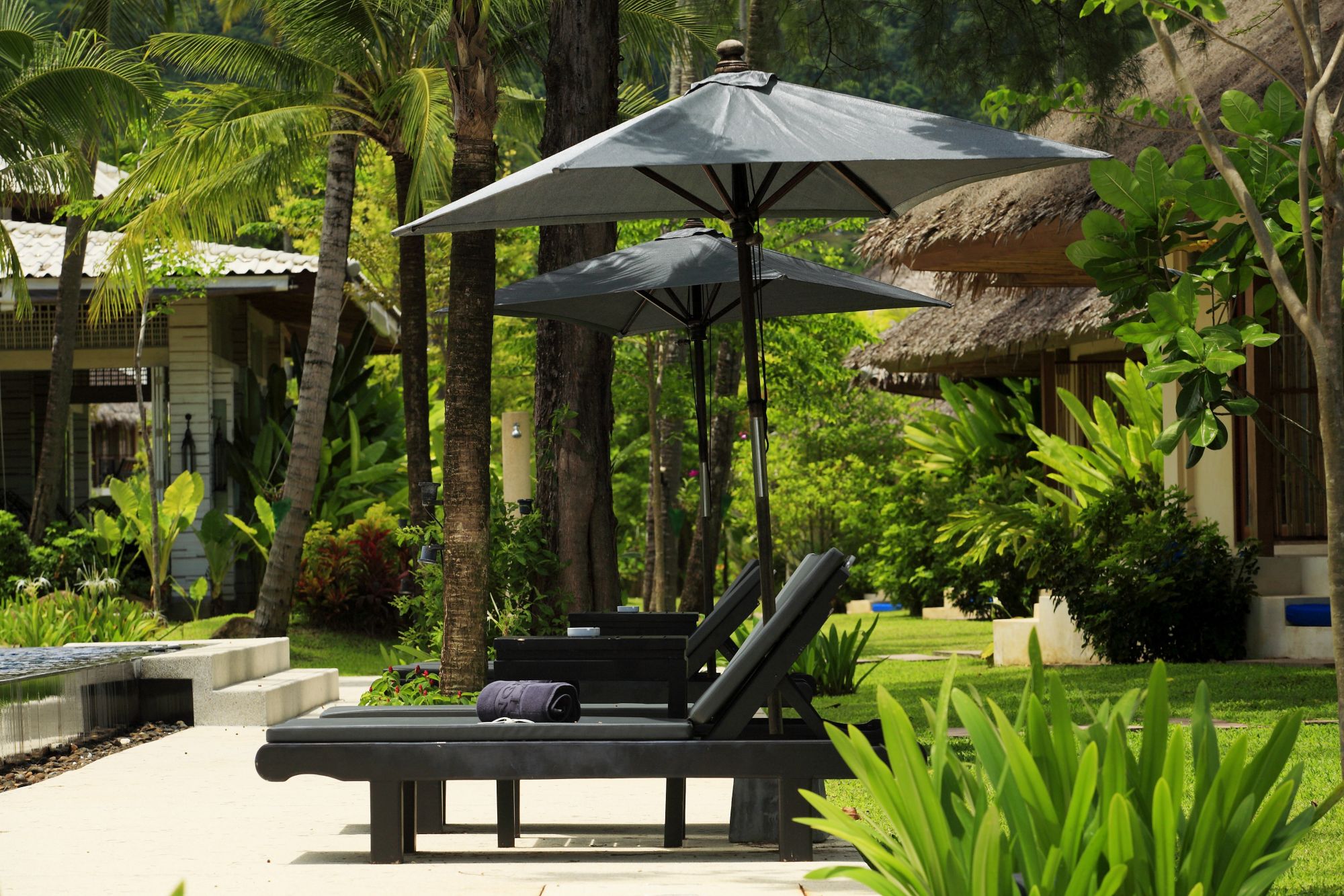 Bangsak Village in Khao Lak:  Pool