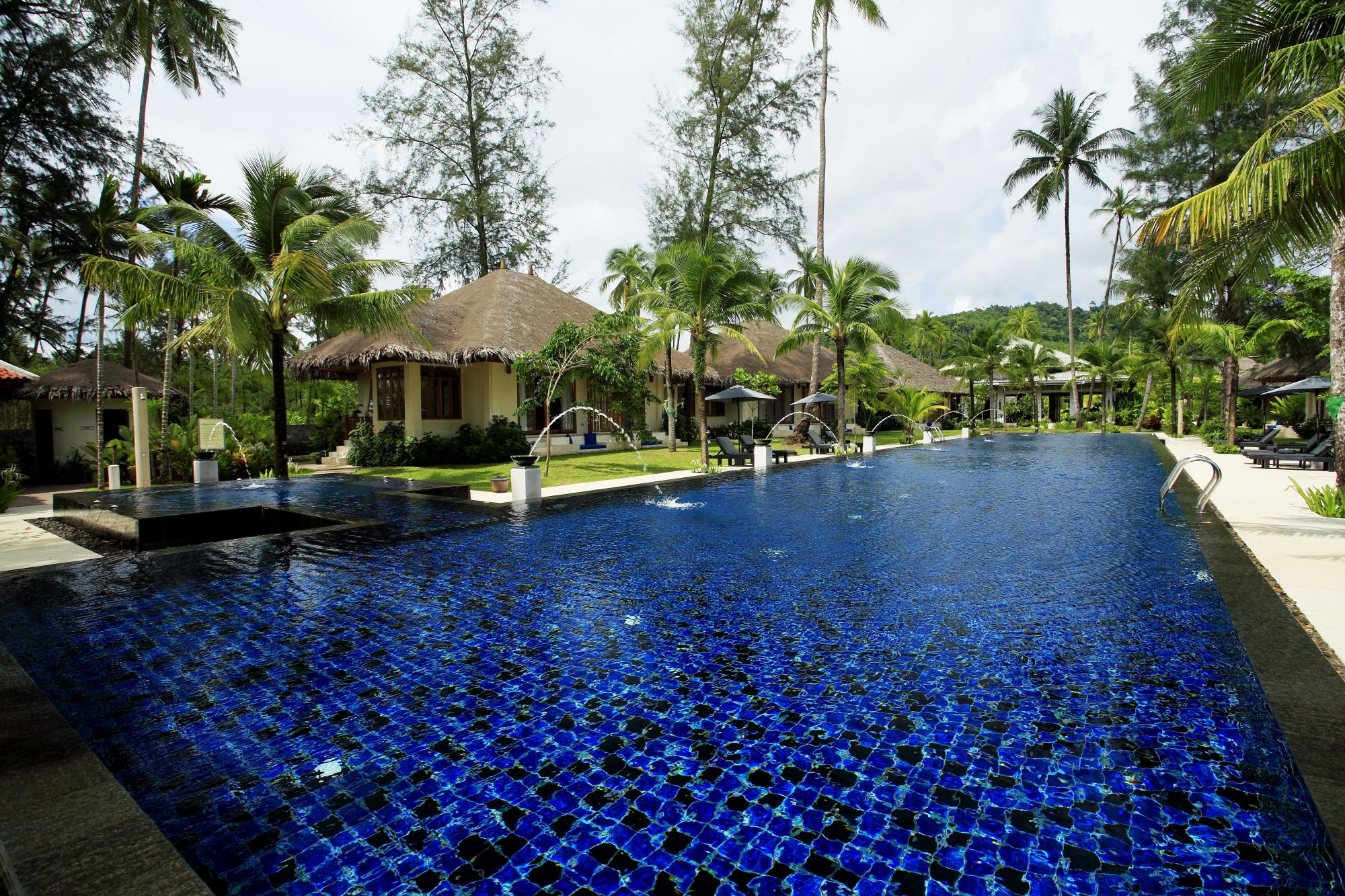Bangsak Village in Khao Lak:  Pool