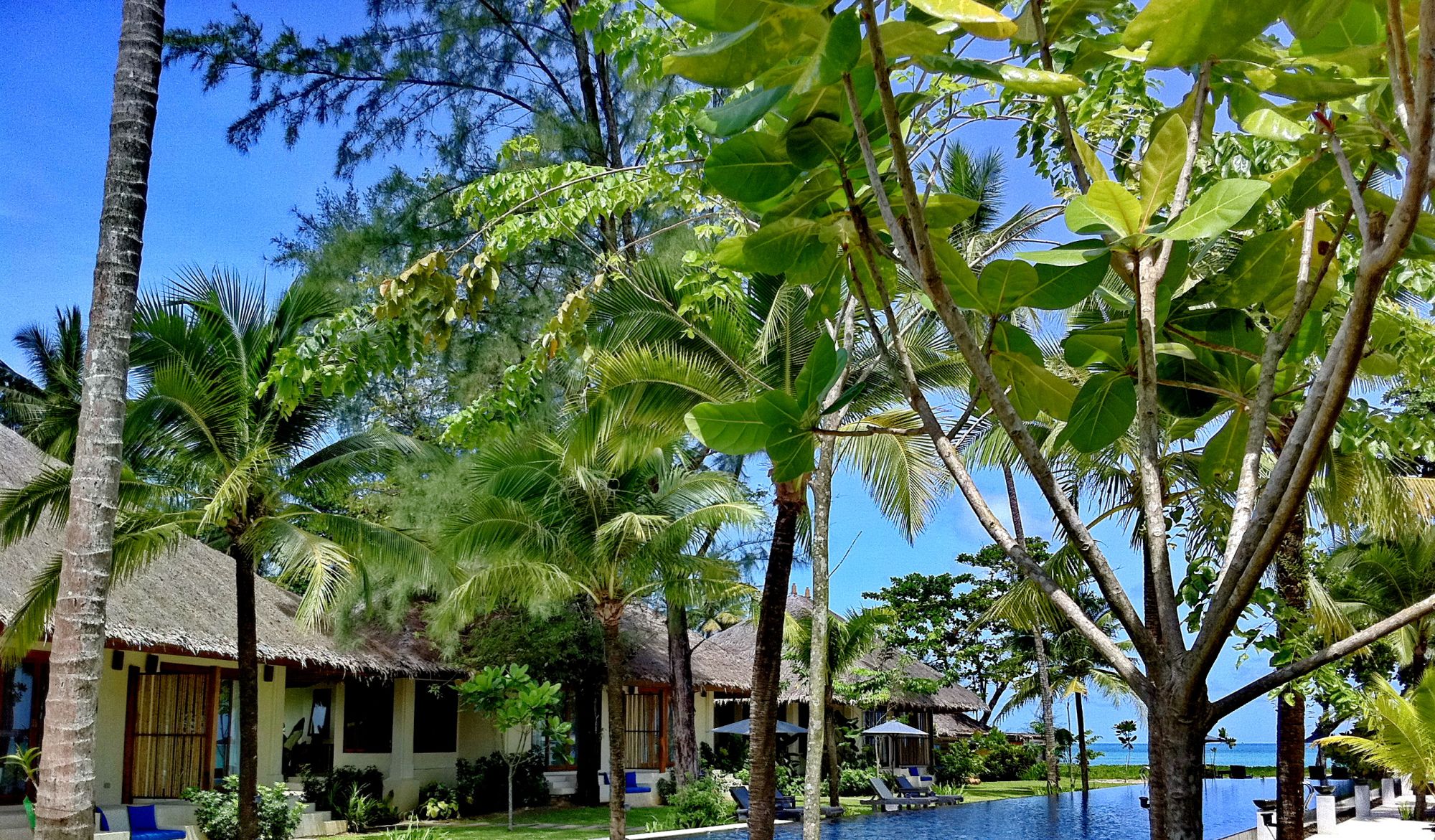 Bangsak Village in Khao Lak:  Pool