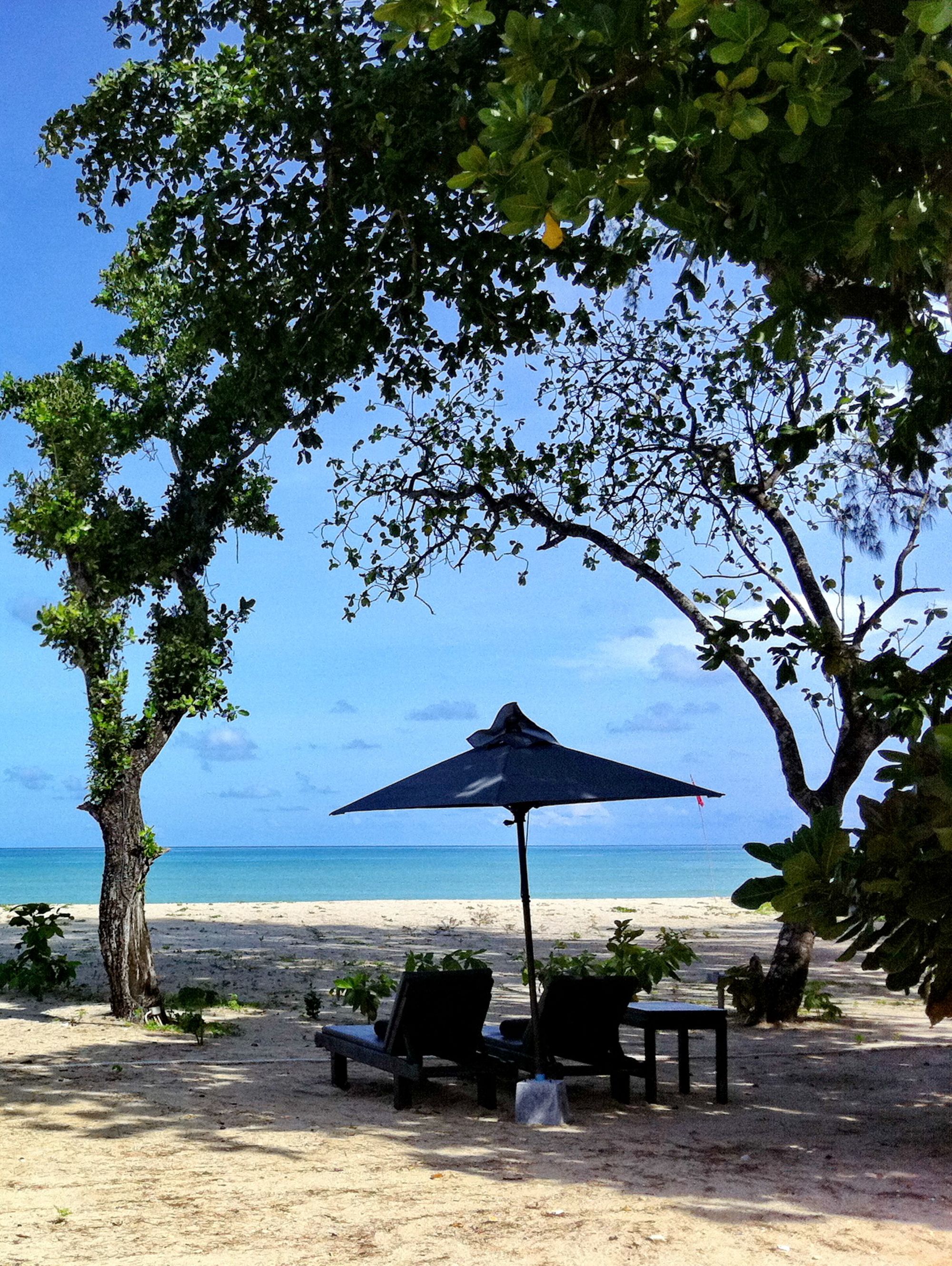 Bangsak Village in Khao Lak:  Beach