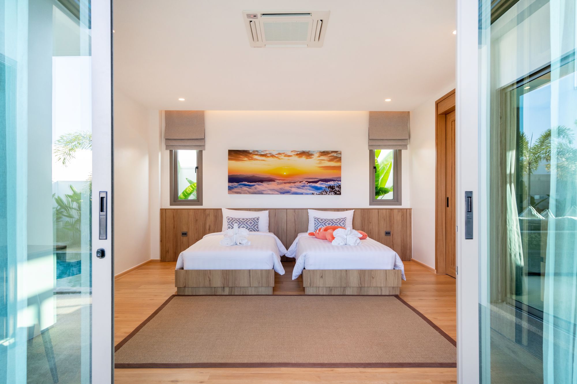 Escape Villas in Phuket: Standard Pool Villa 2-BR | second room
