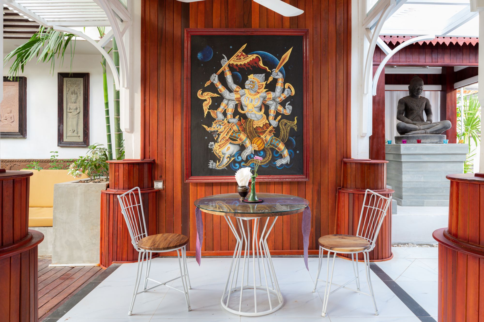 Montra Nivesha Residence in Siem Reap: Restaurant