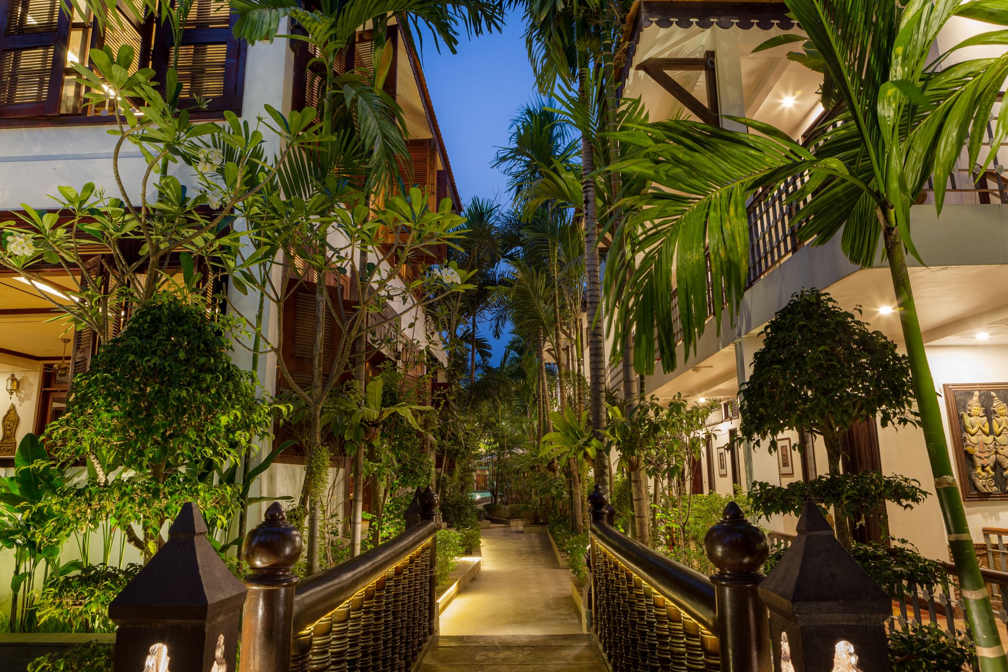 Montra Nivesha Residence in Siem Reap: hotel area