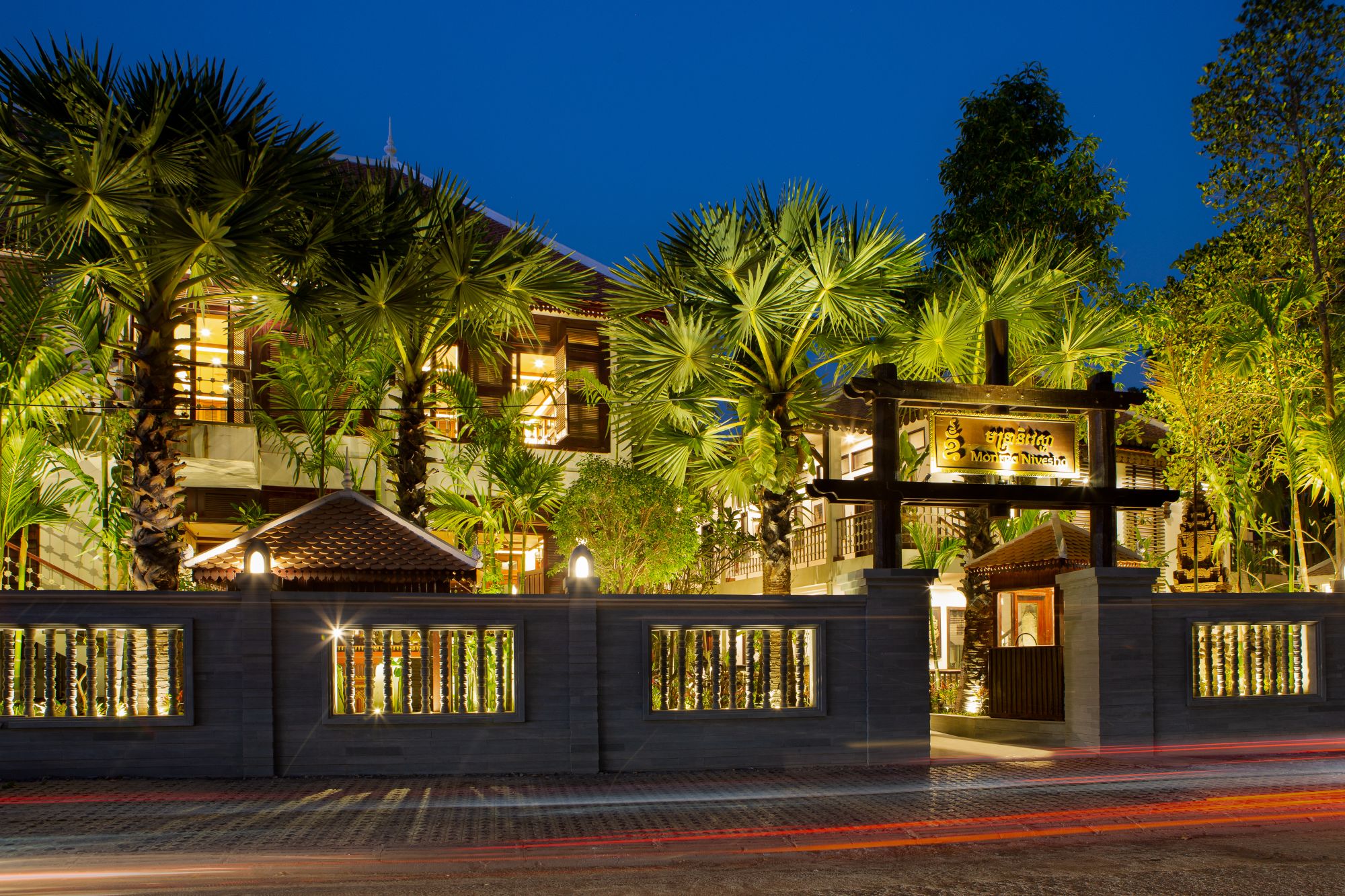Montra Nivesha Residence in Siem Reap: Entrance