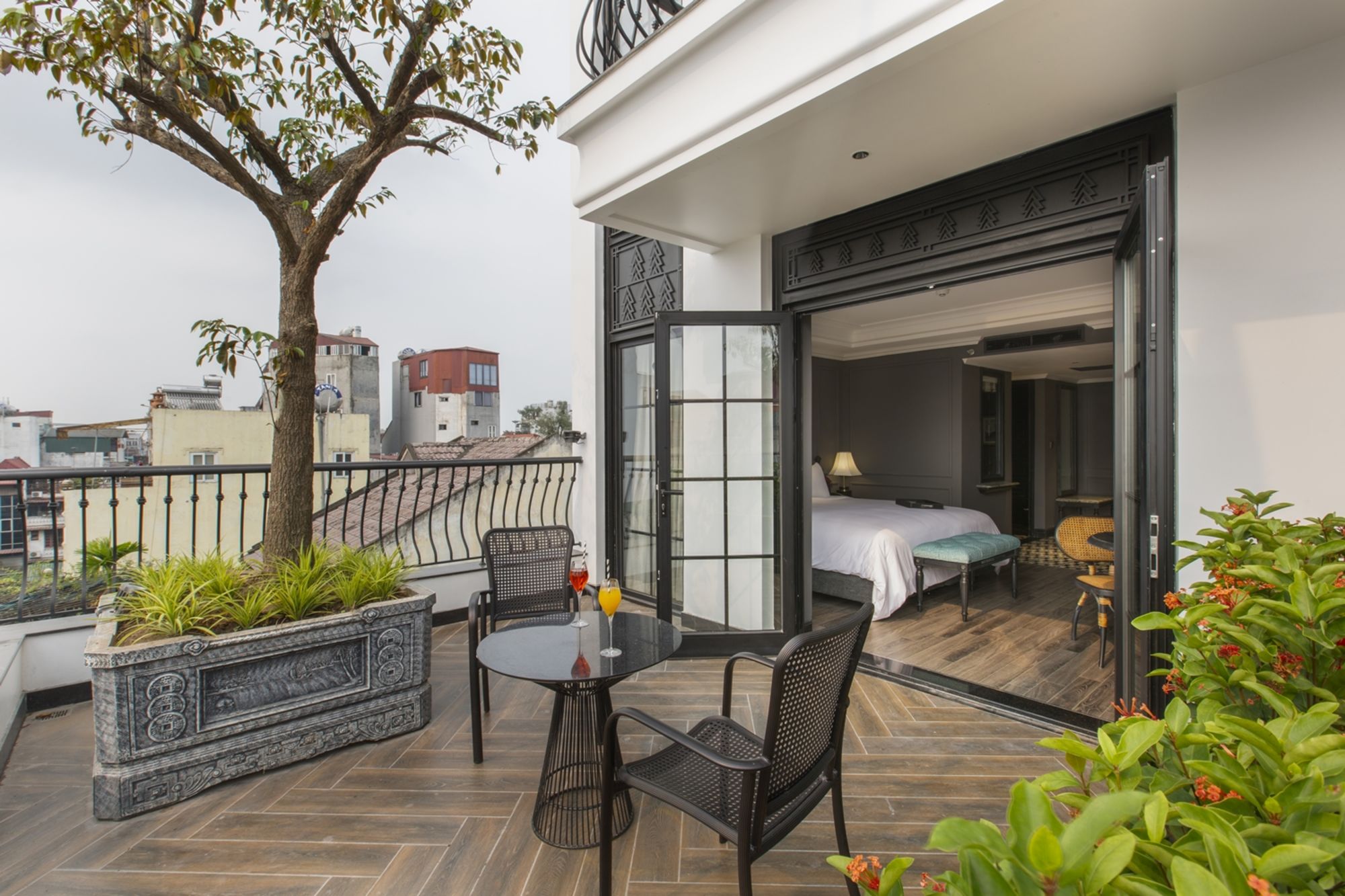 La Siesta Premium Hang Be à Hanoi: La Siesta Suite | balcony