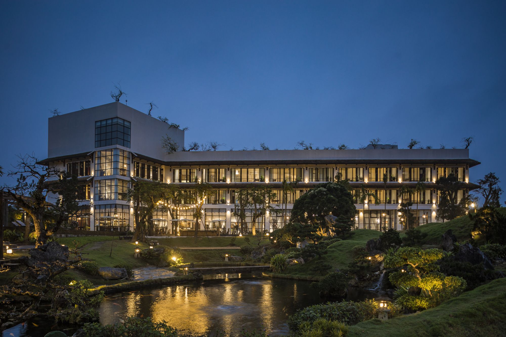 aNhill Boutique in Hue: hotel building