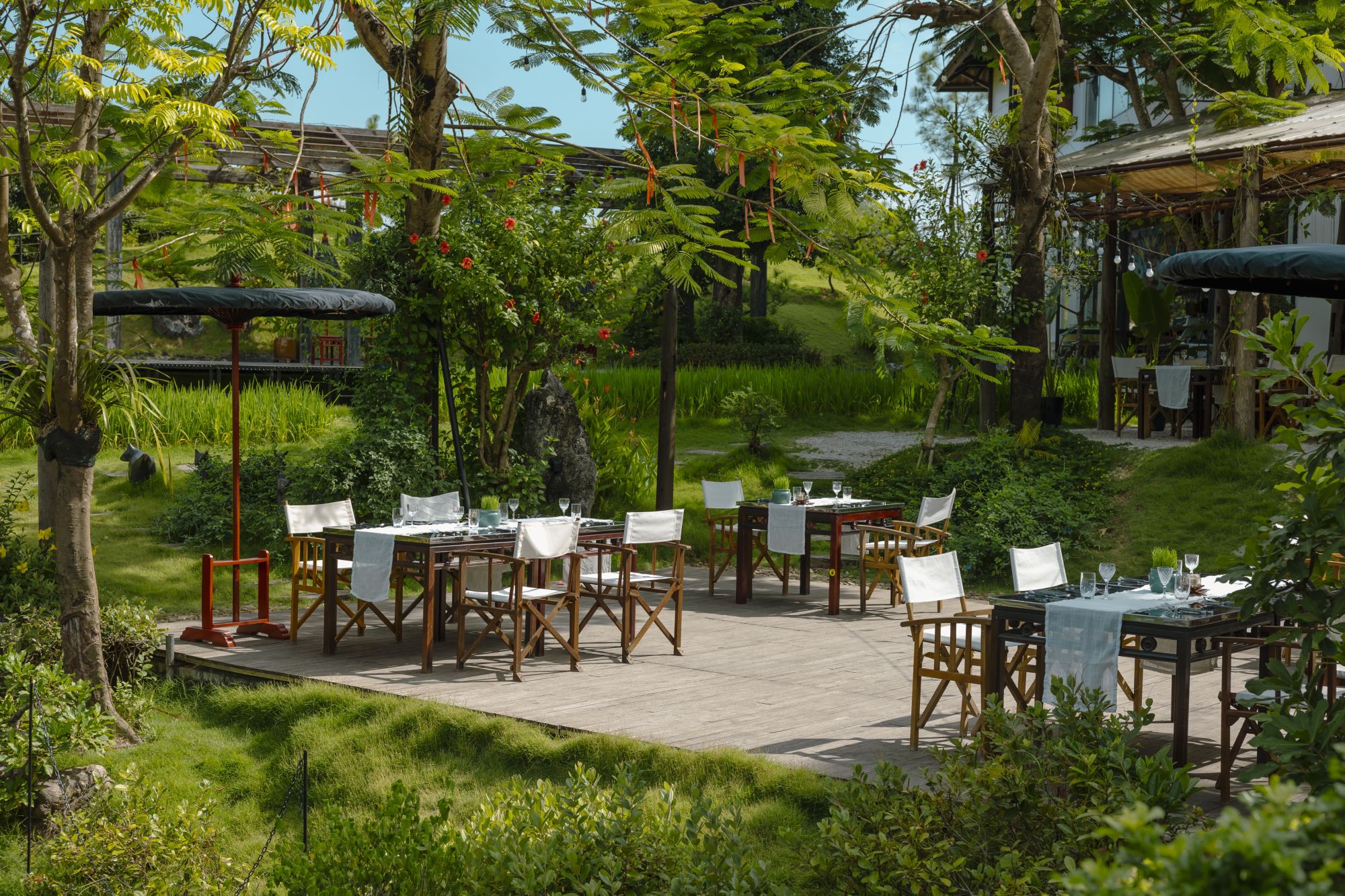 aNhill Boutique in Hue: AMA Restaurant outside