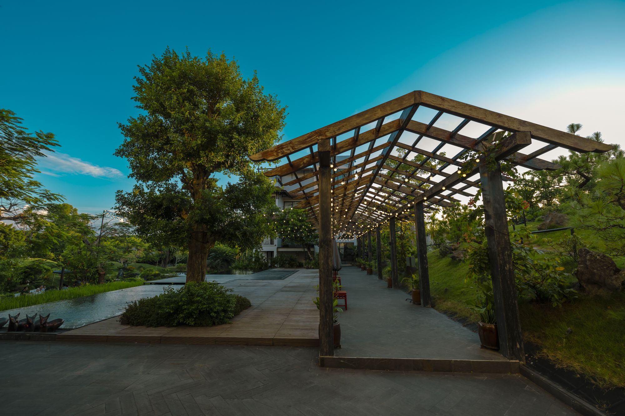 aNhill Boutique in Hue: Pool Area