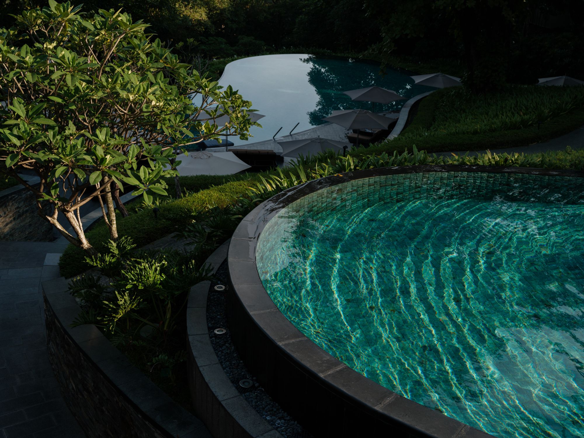 Capella Singapore in Singapur: Pool