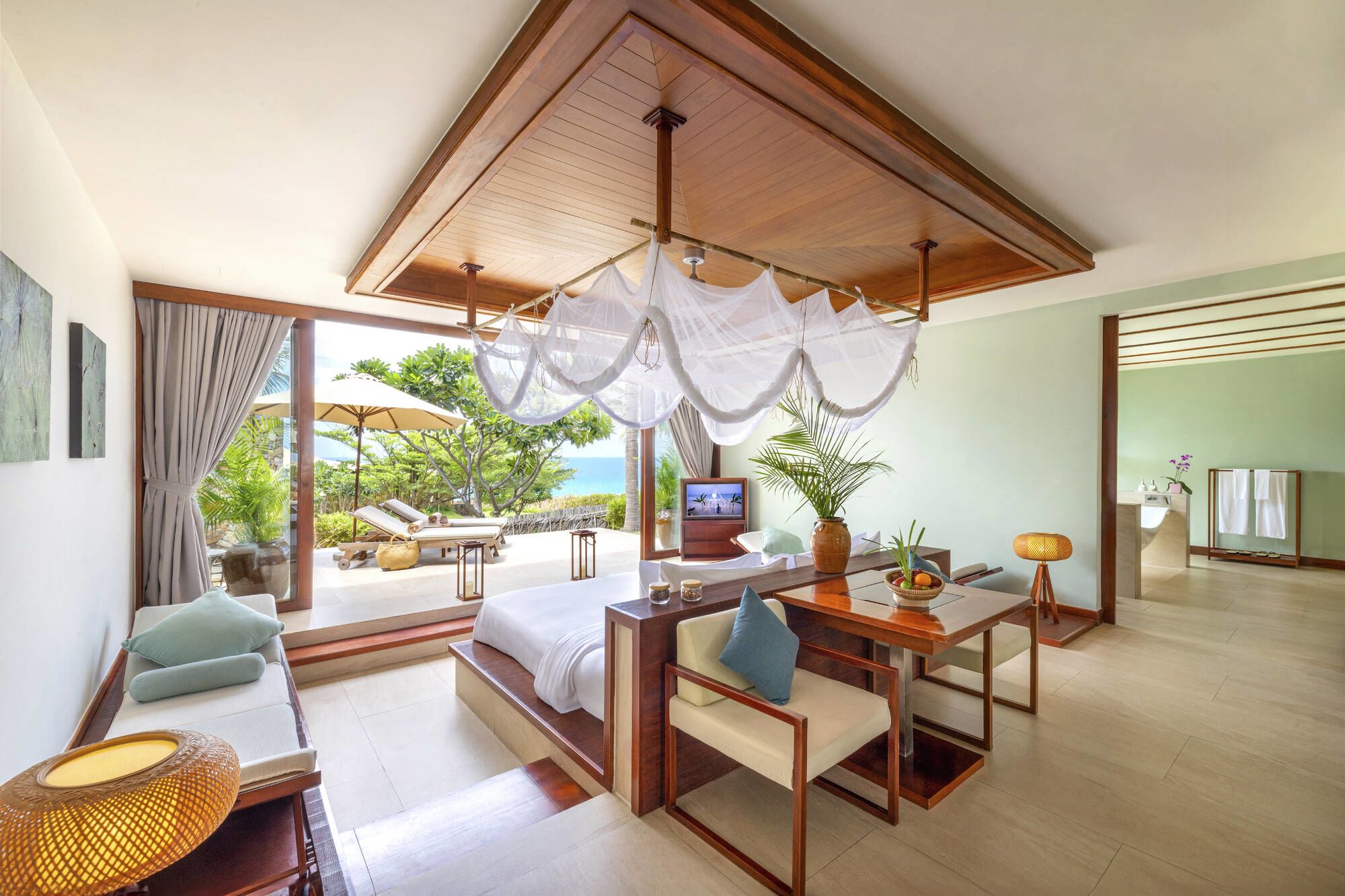 Fusion Resort Cam Ranh à Nha Trang: Chic Suite
