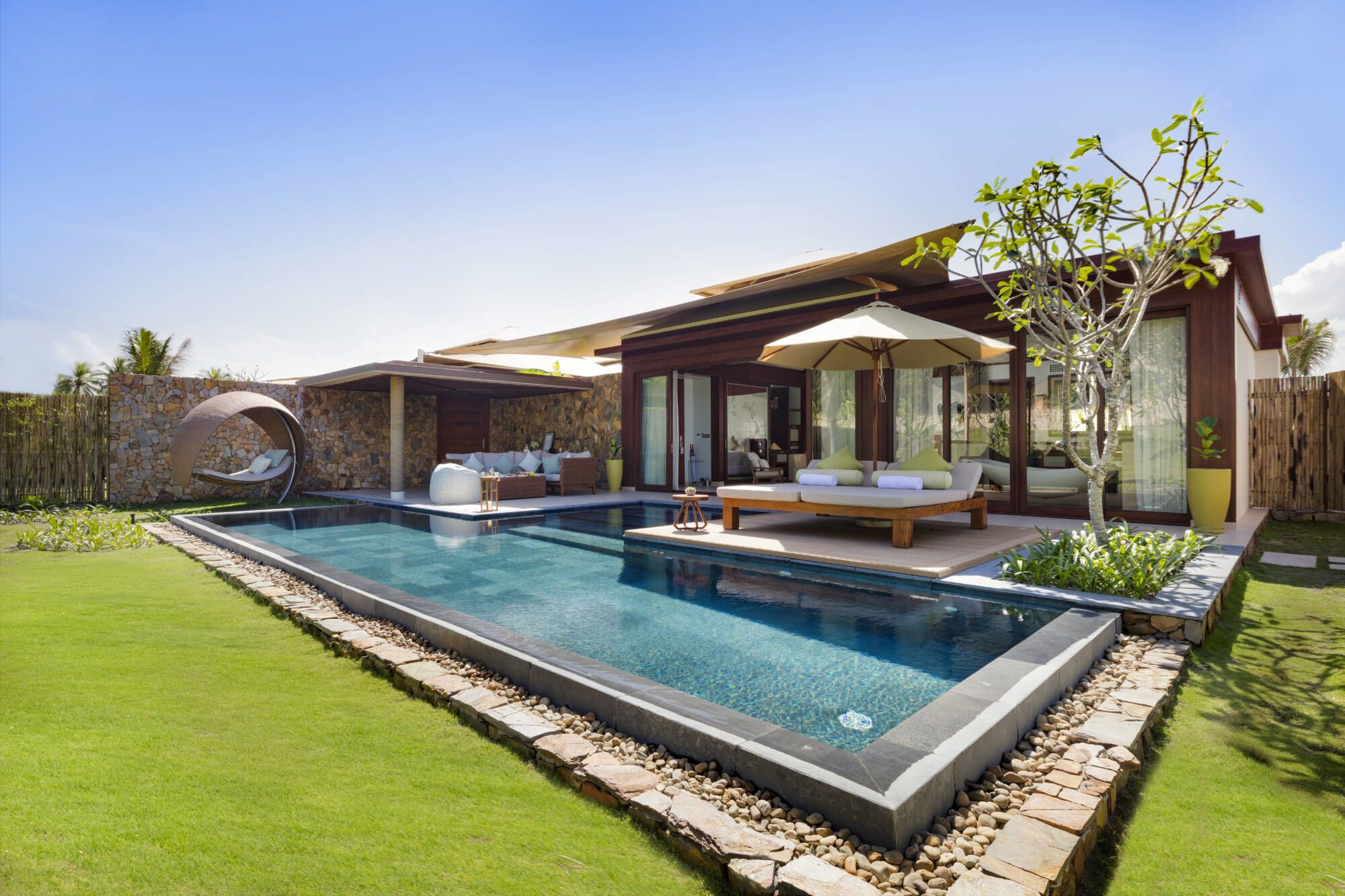 Fusion Resort Cam Ranh à Nha Trang: Hideaway Deluxe Pool Villa