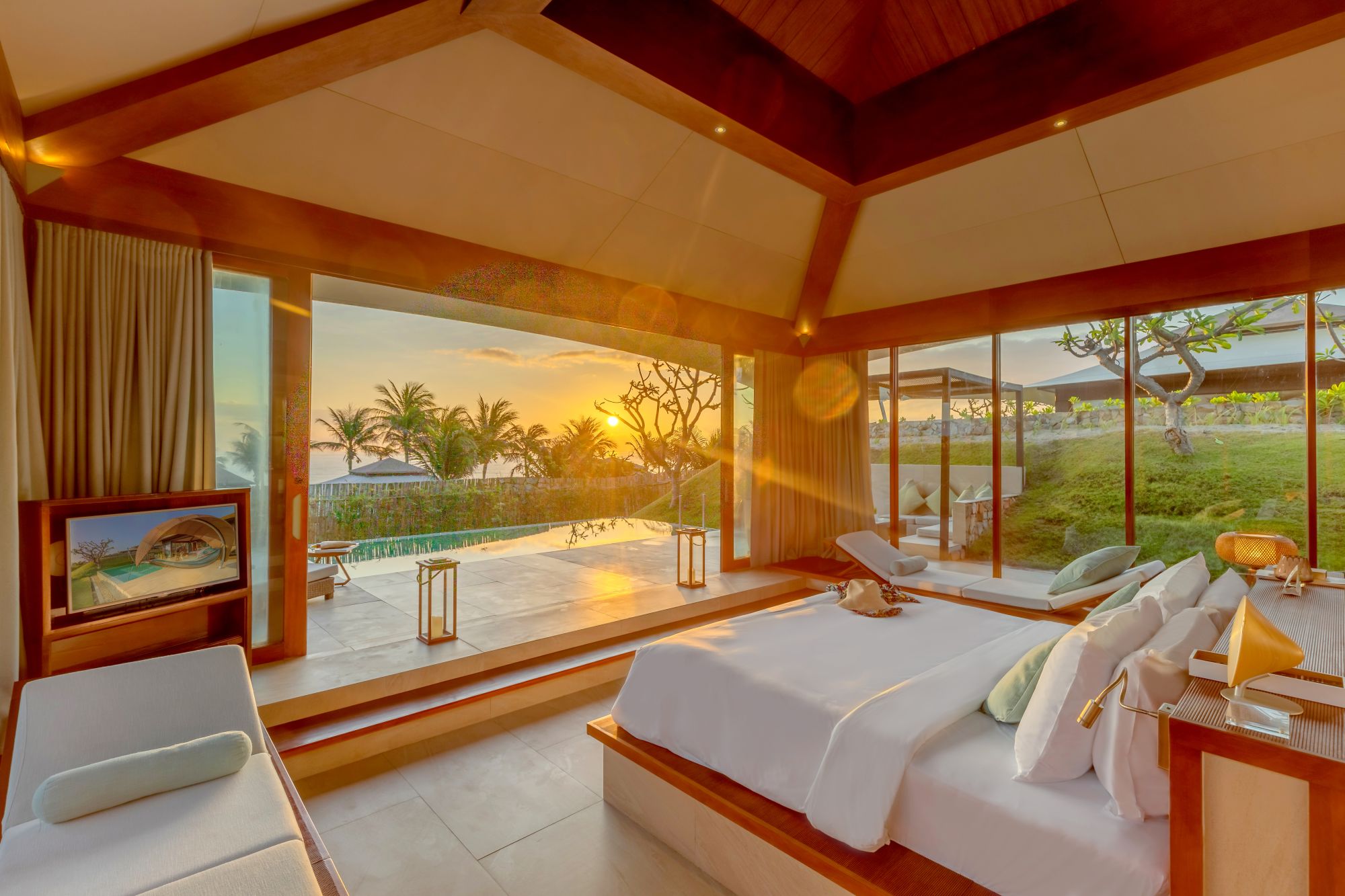 Fusion Resort Cam Ranh à Nha Trang: Ocean View Pool Villa