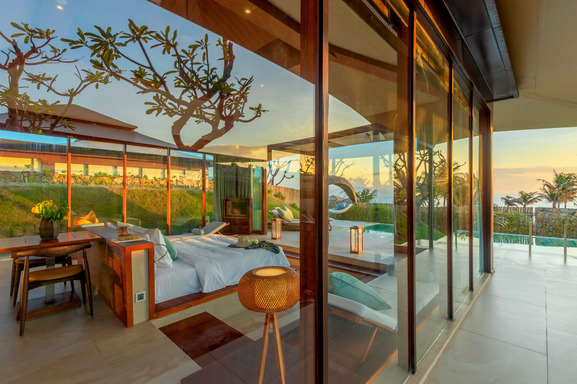 Fusion Resort Cam Ranh à Nha Trang: Ocean View Pool Villa