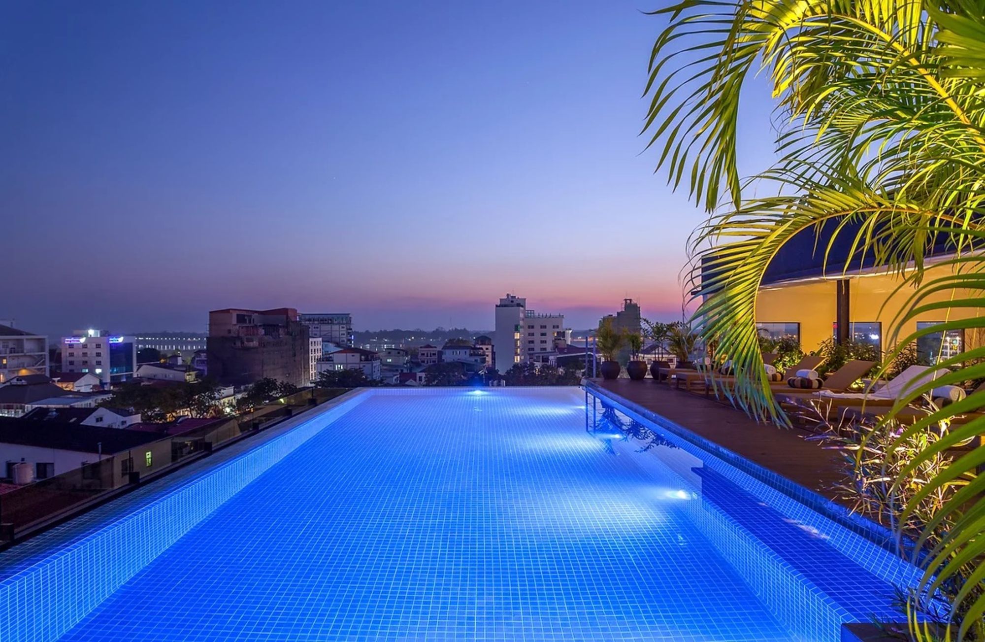 Lao Poet in Vientiane: Pool Night