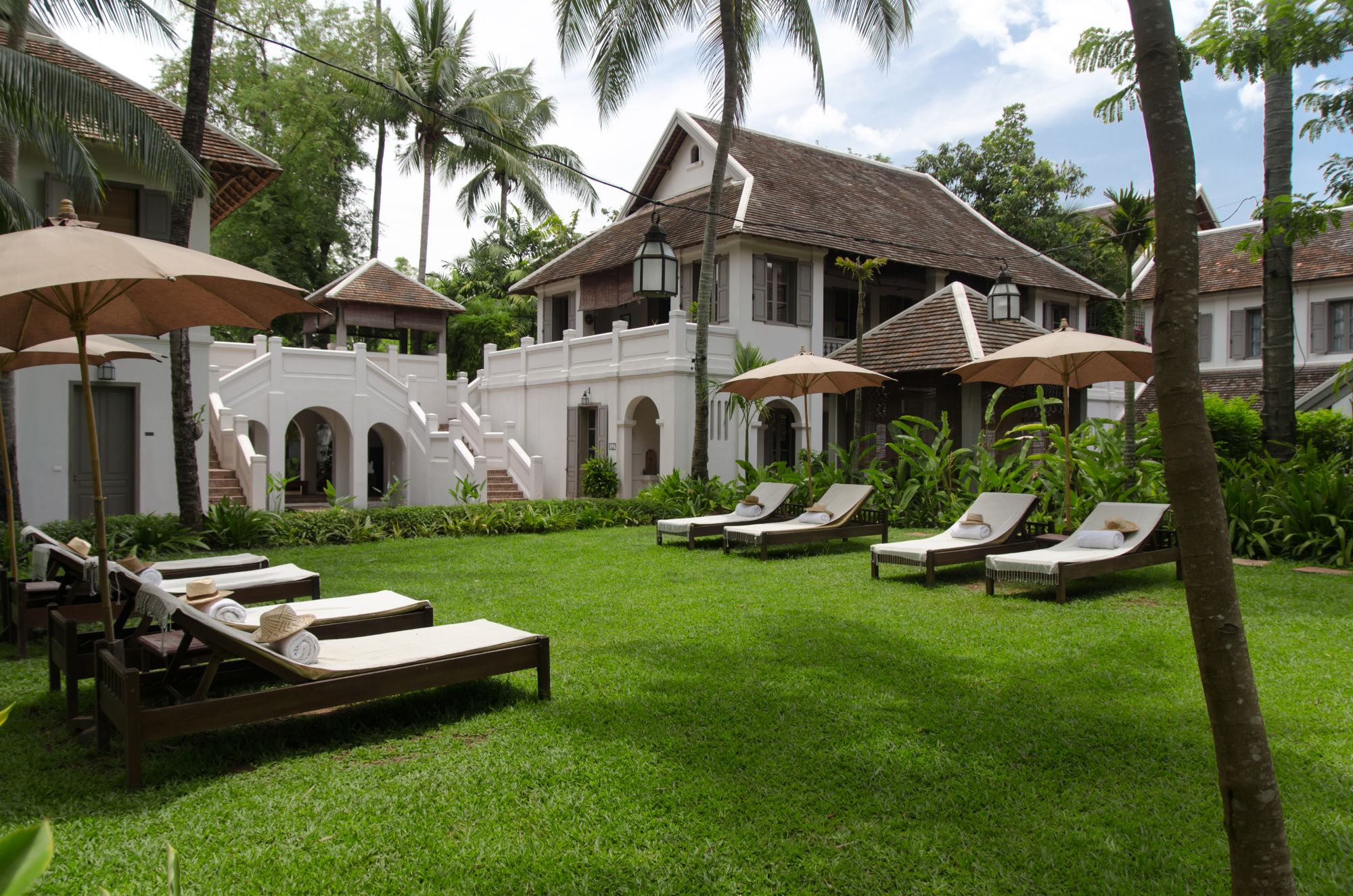 Satri House in Luang Prabang: Garden Area