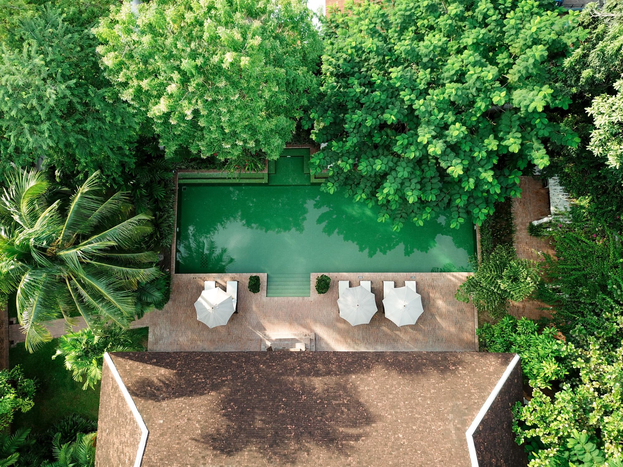 Satri House in Luang Prabang: Pool Area