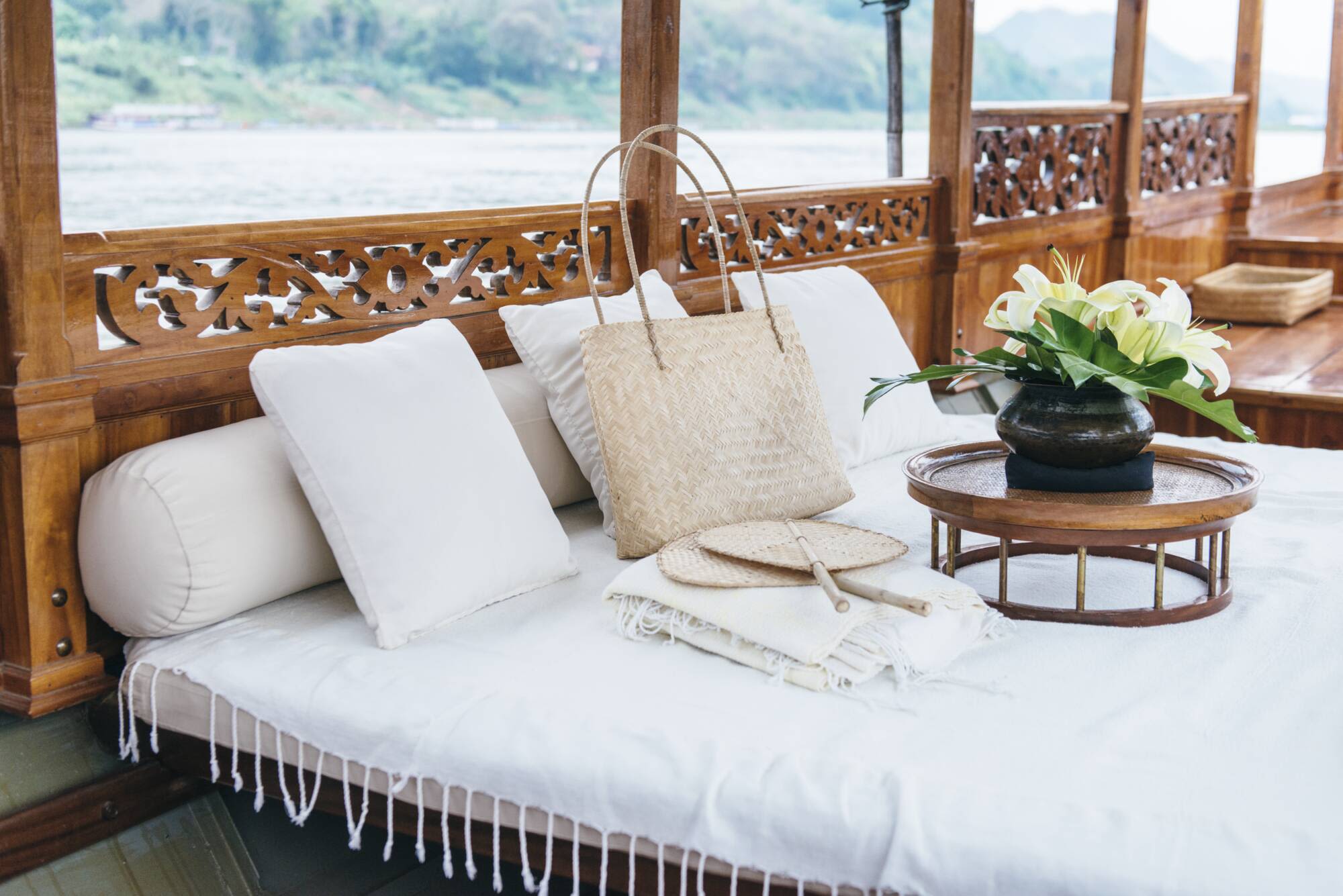 Amantaka à Luang Prabang: Private Boat Set Up