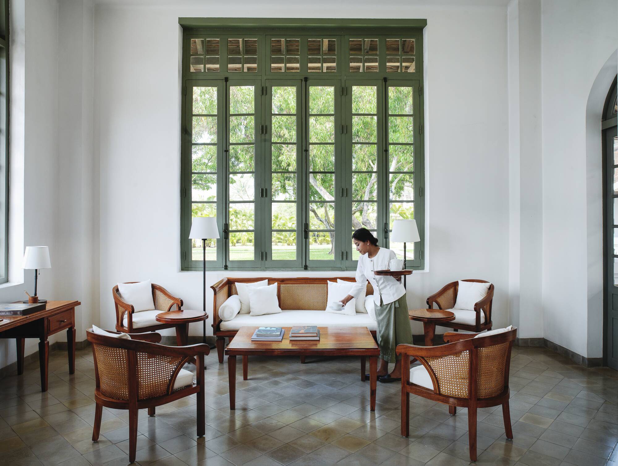 Amantaka à Luang Prabang: Library
