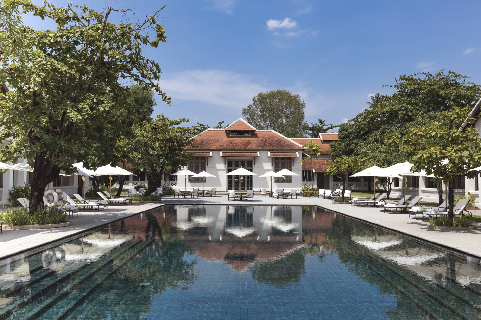 Amantaka in Luang Prabang: Main Swimming Pool