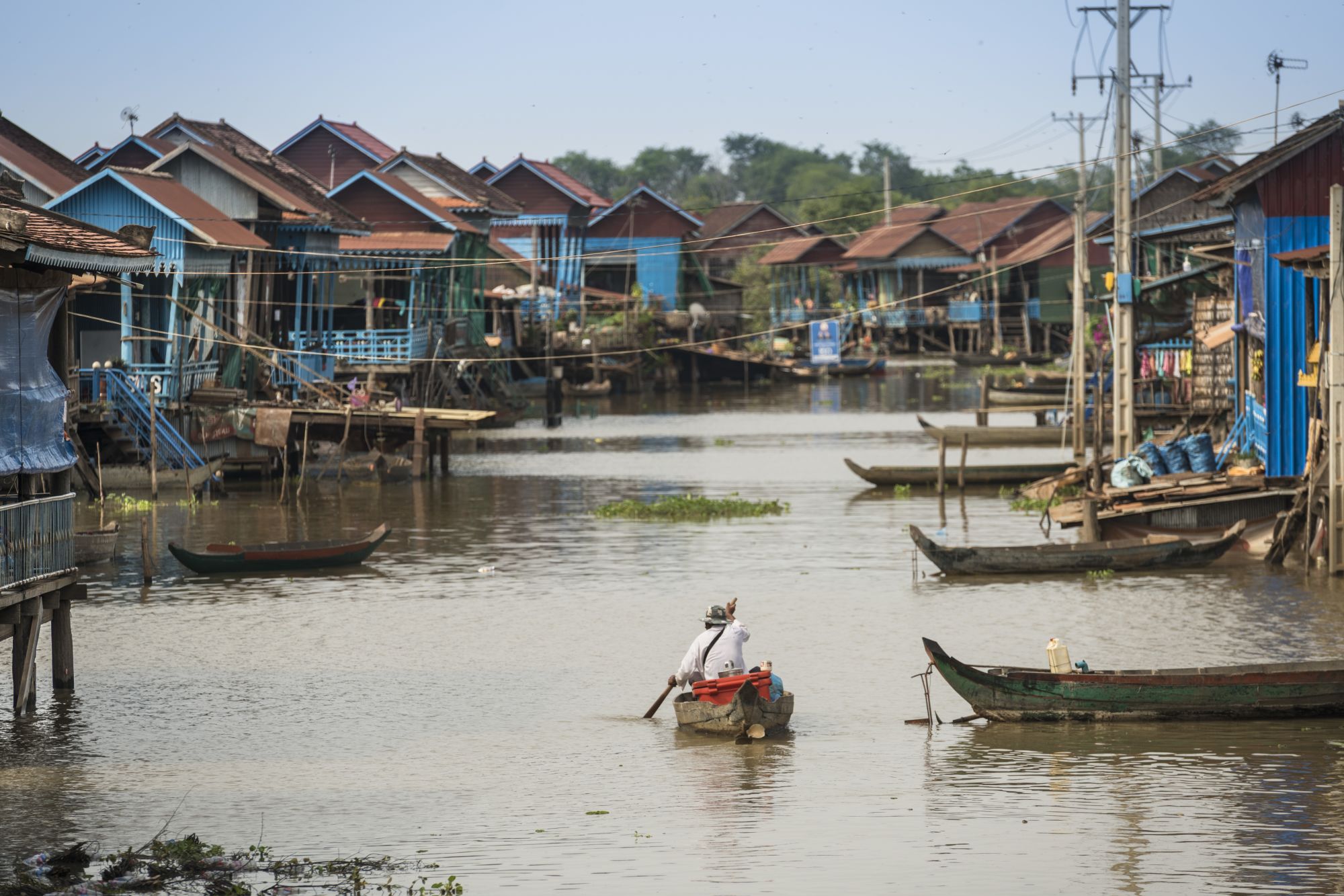 Amansara in Siem Reap: Tonle Sap stilted village
