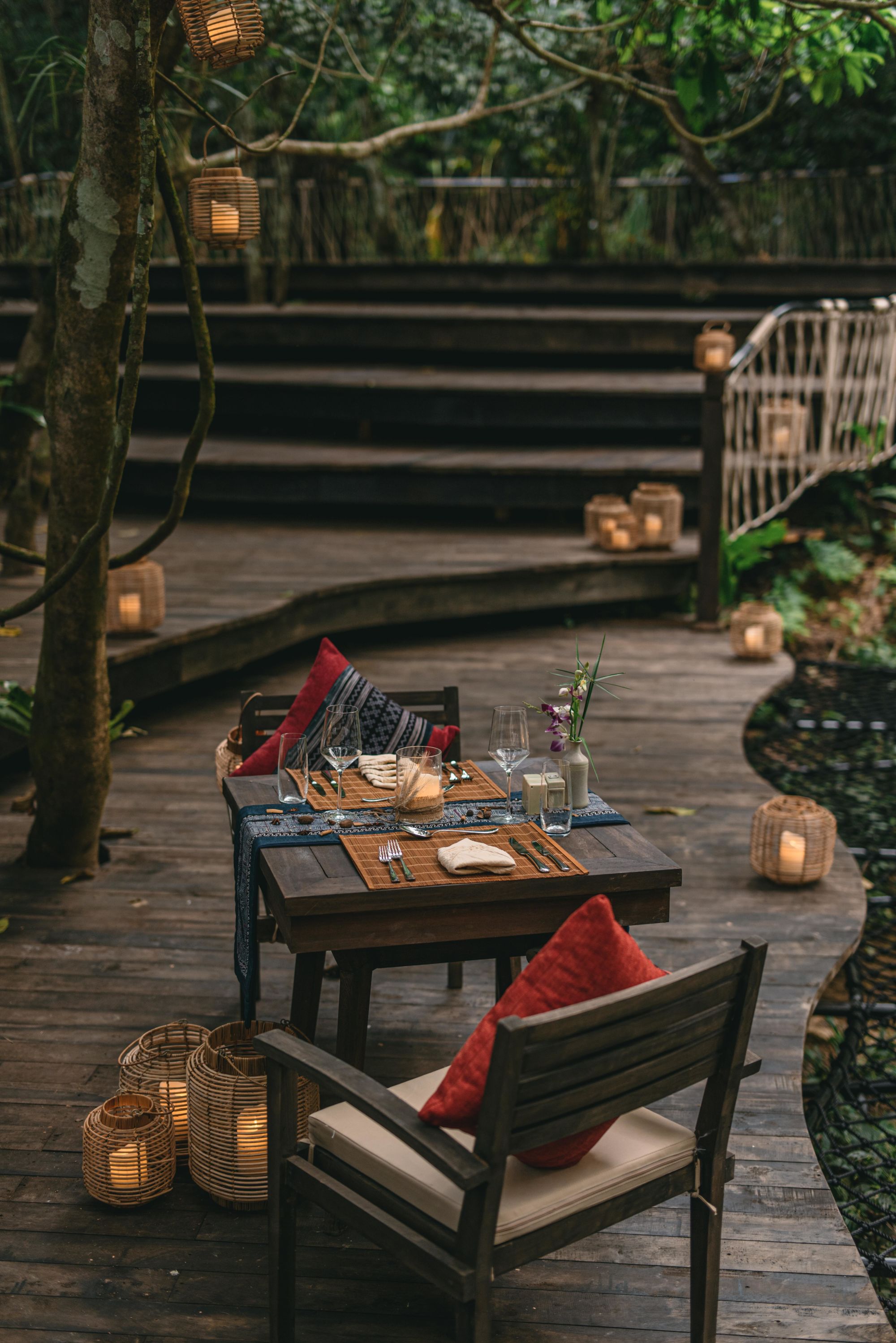 Avana Retreat in Mai Chau: Private Dining