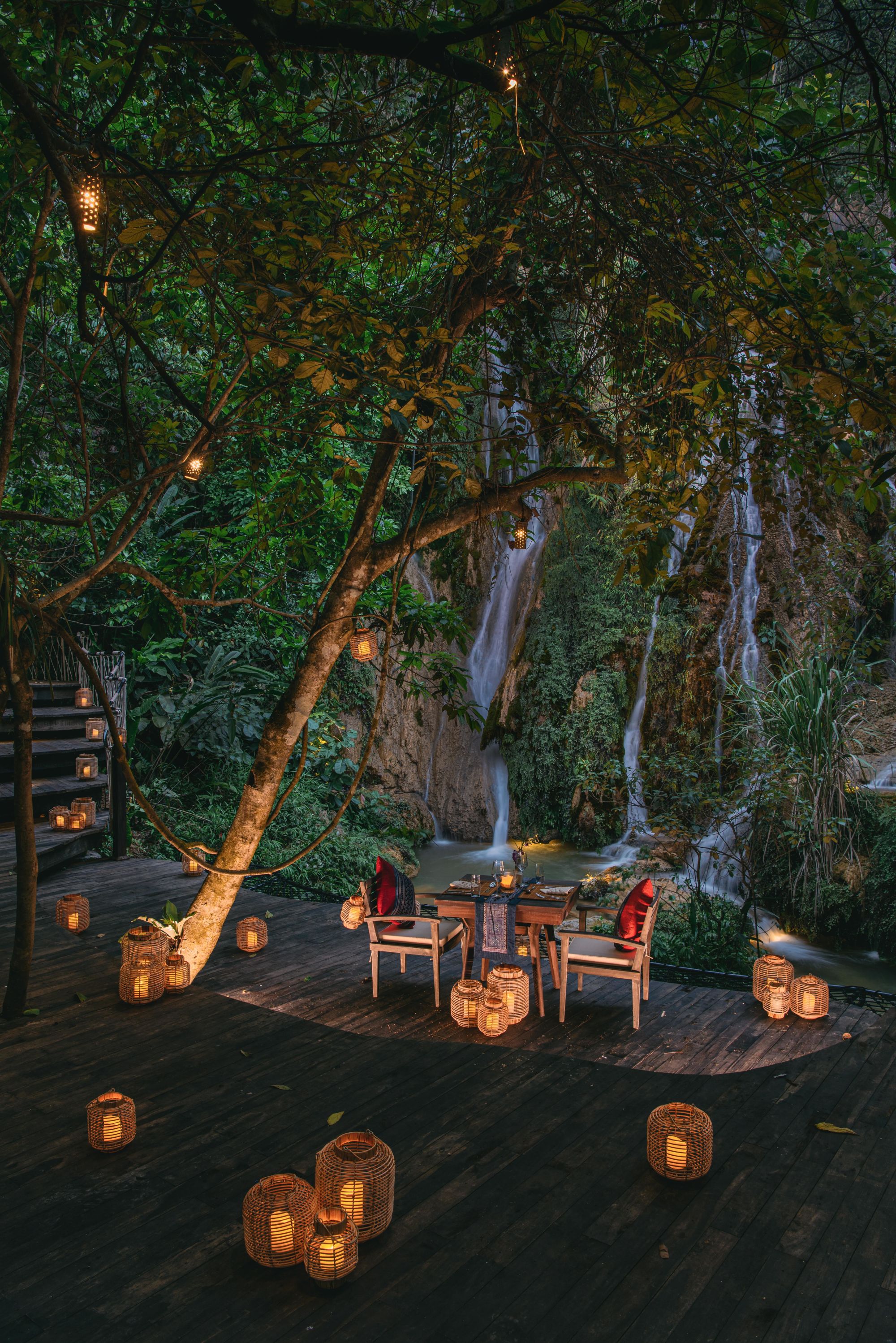 Avana Retreat in Mai Chau: Romantic Dinner