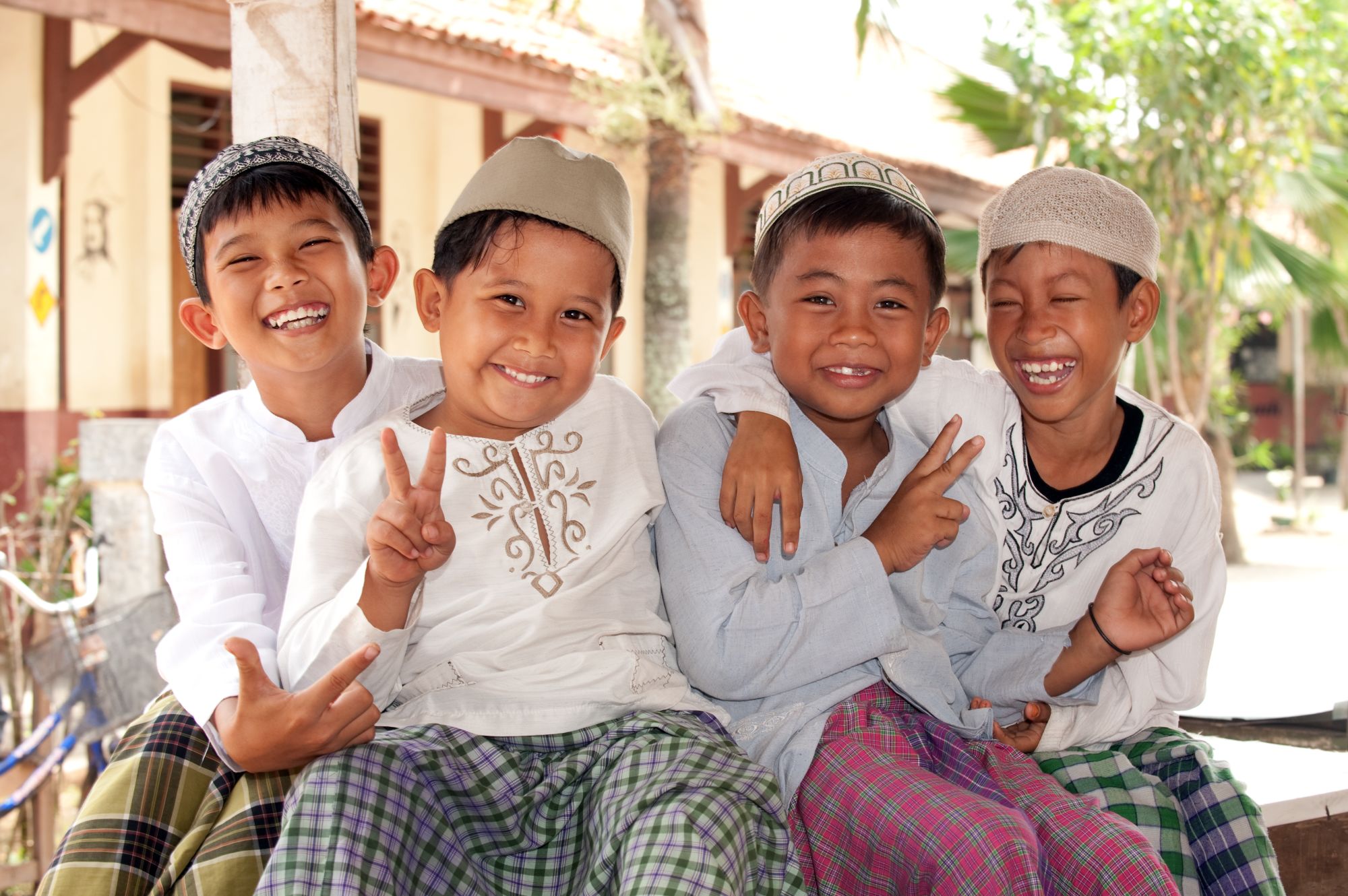 Leserreise abo+ - Indonesien exklusiv - Java, Sulawesi & Bali stilvoll erleben ab Jakarta: Java Muslim kids