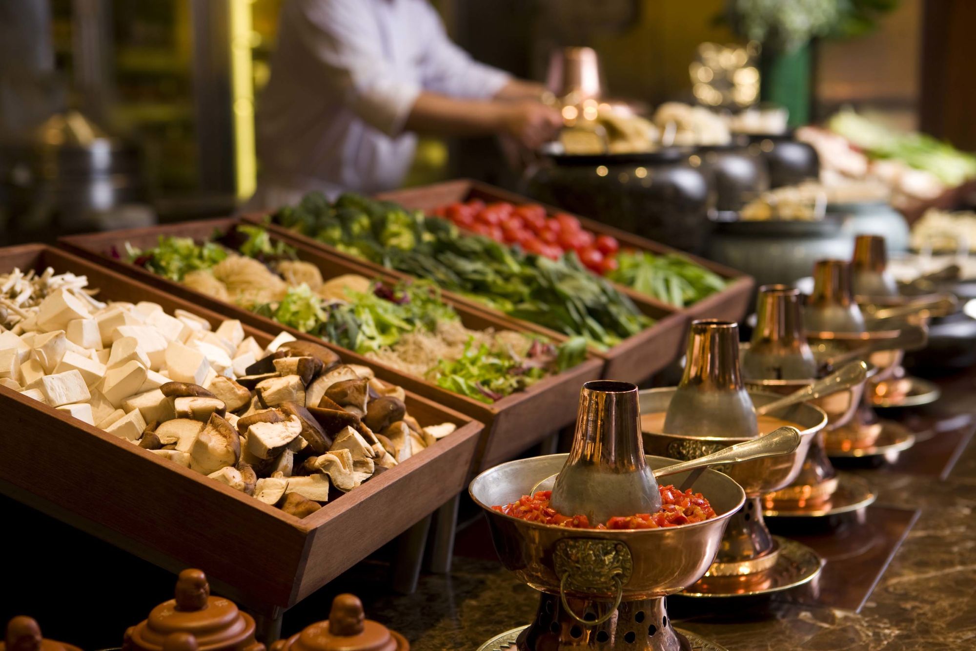The Peninsula Beijing à Pékin: Station-to-Station-Buffet at Jing Restaurant
