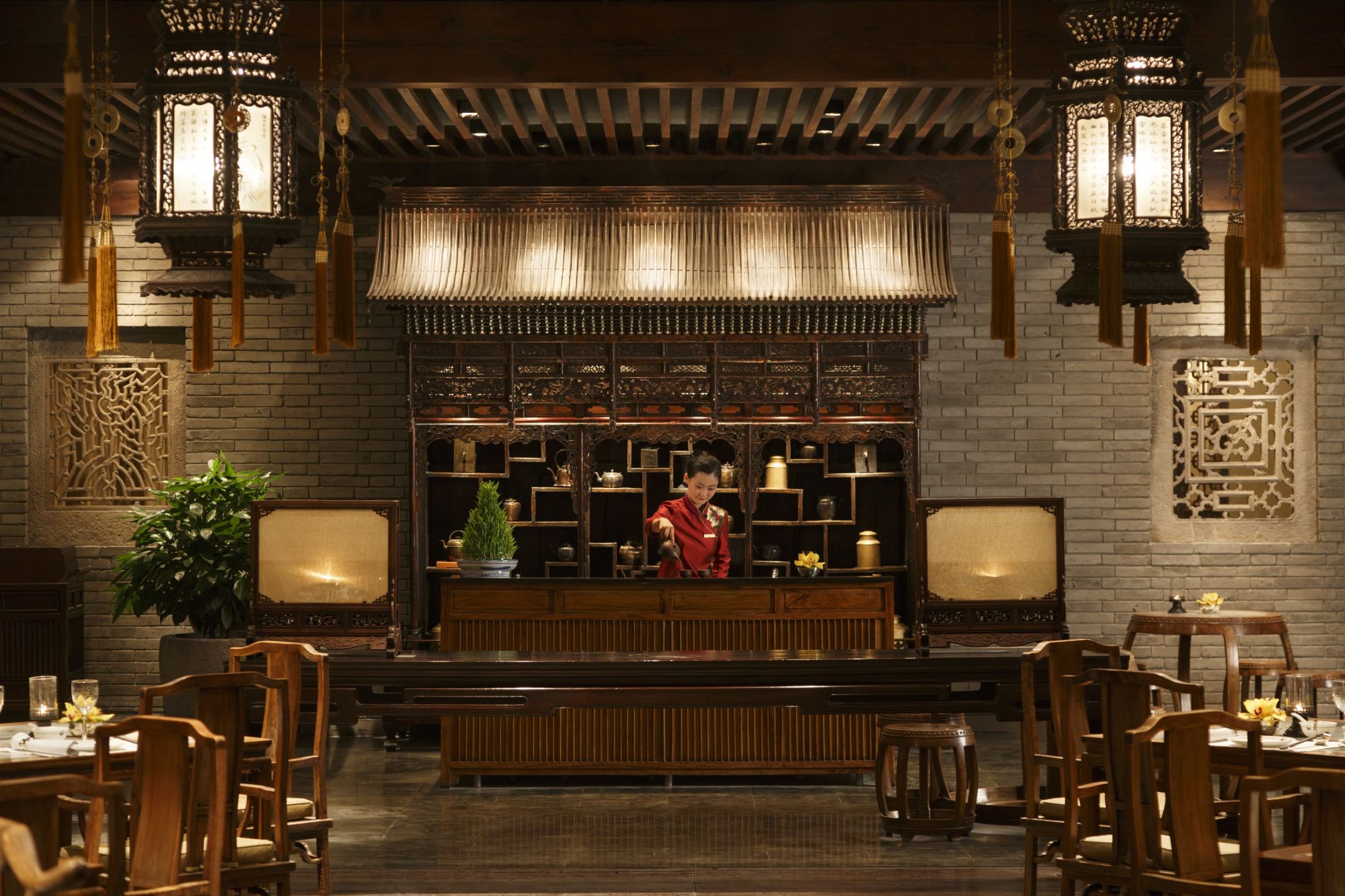The Peninsula Beijing à Pékin: Huang Ting Restaurant Tea Lounge