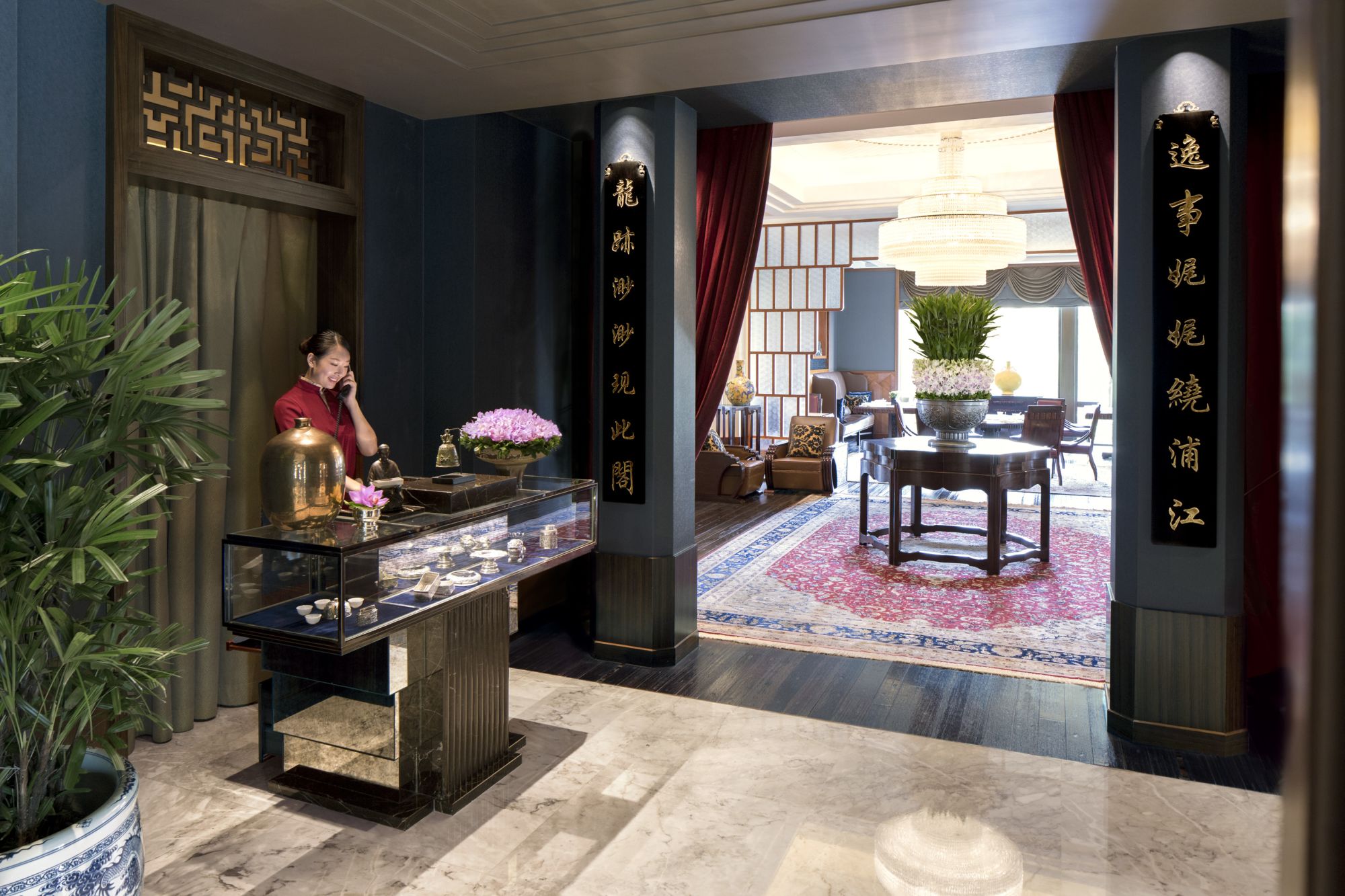 The Peninsula Shanghai:  Yi Long Court Restaurant | Reception