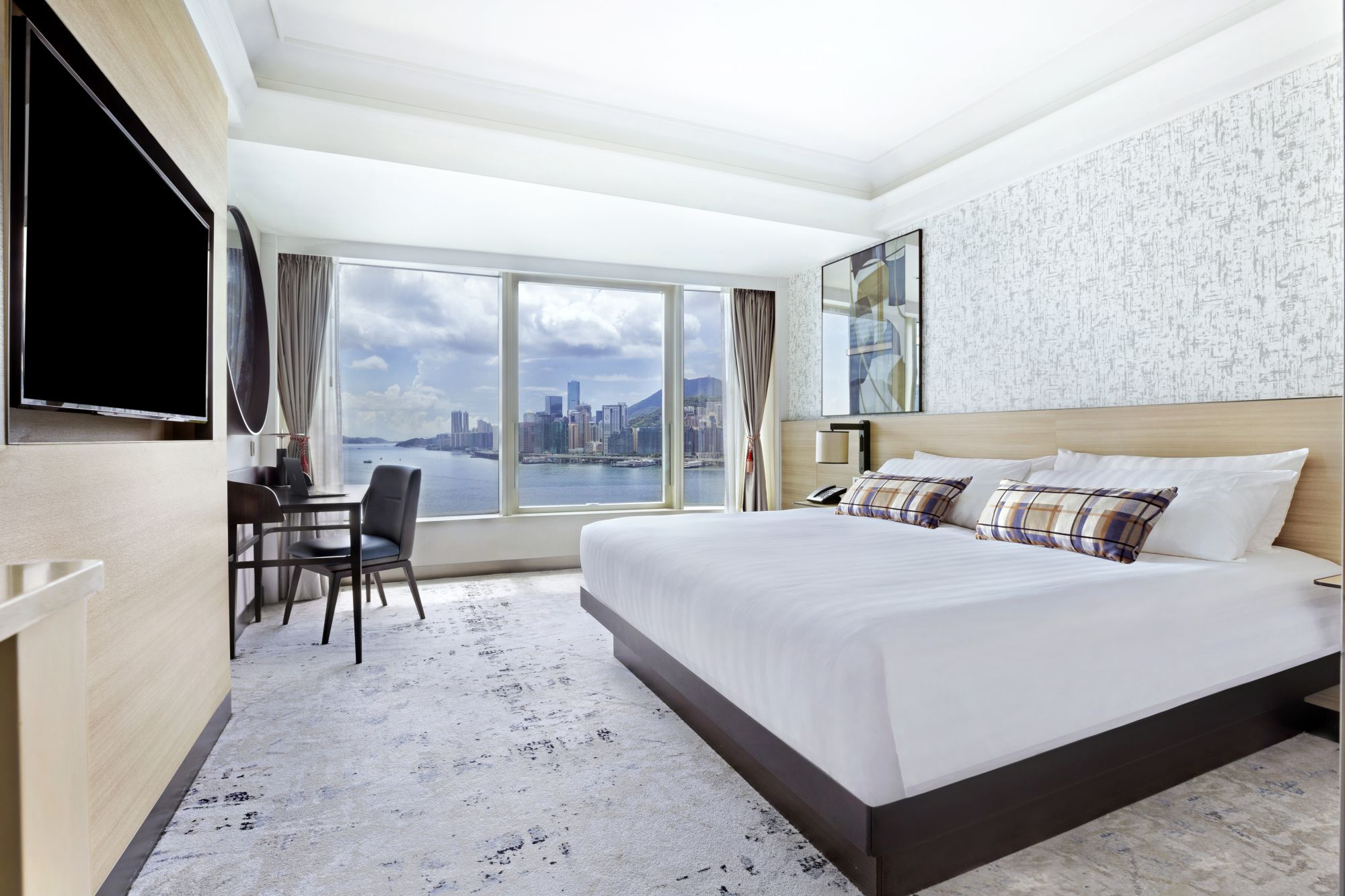 Harbour Grand Kowloon à Hong Kong: Harbour Club Harbourview Room