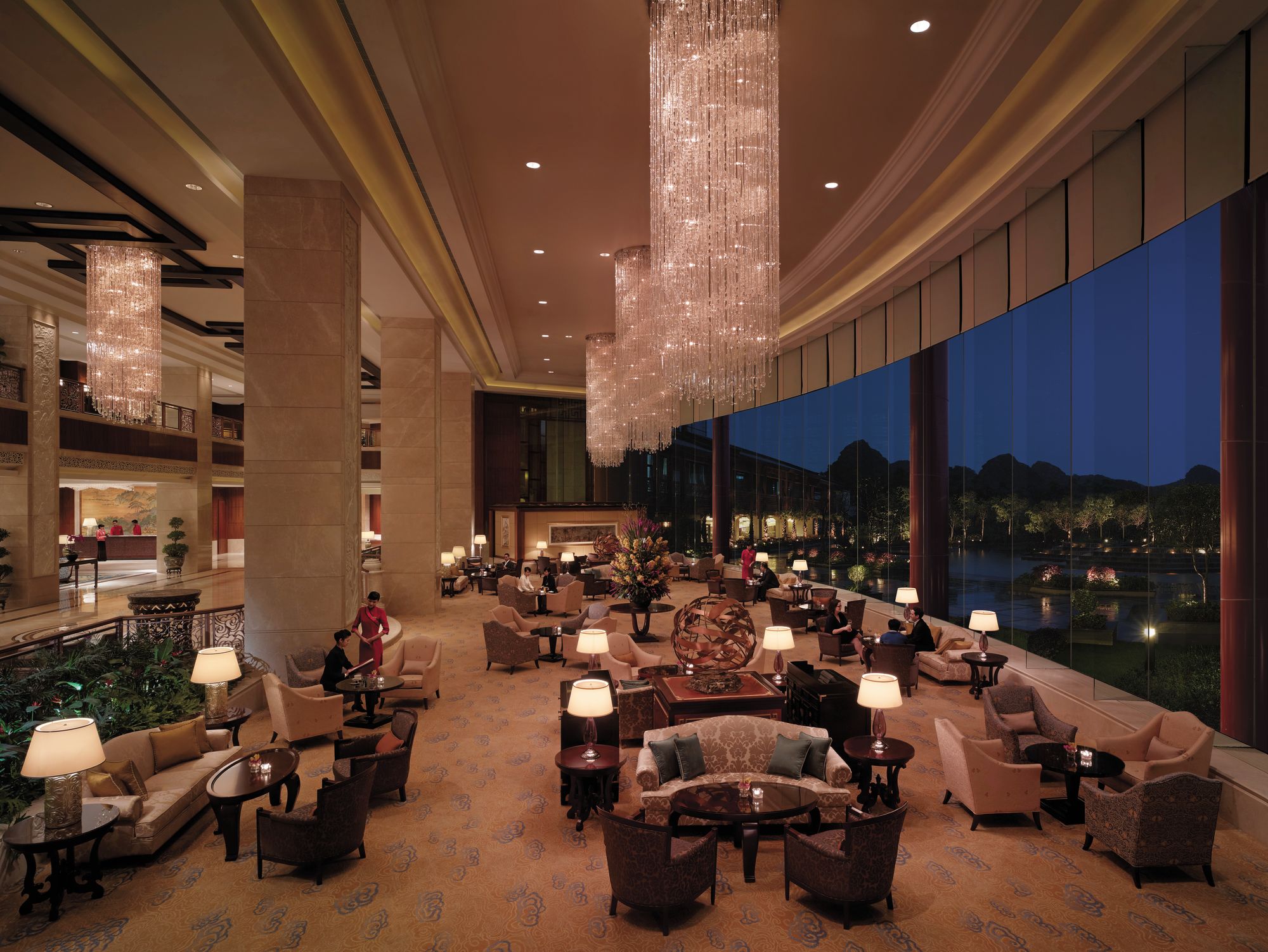 Shangri-La in Guilin: Lobby Lounge