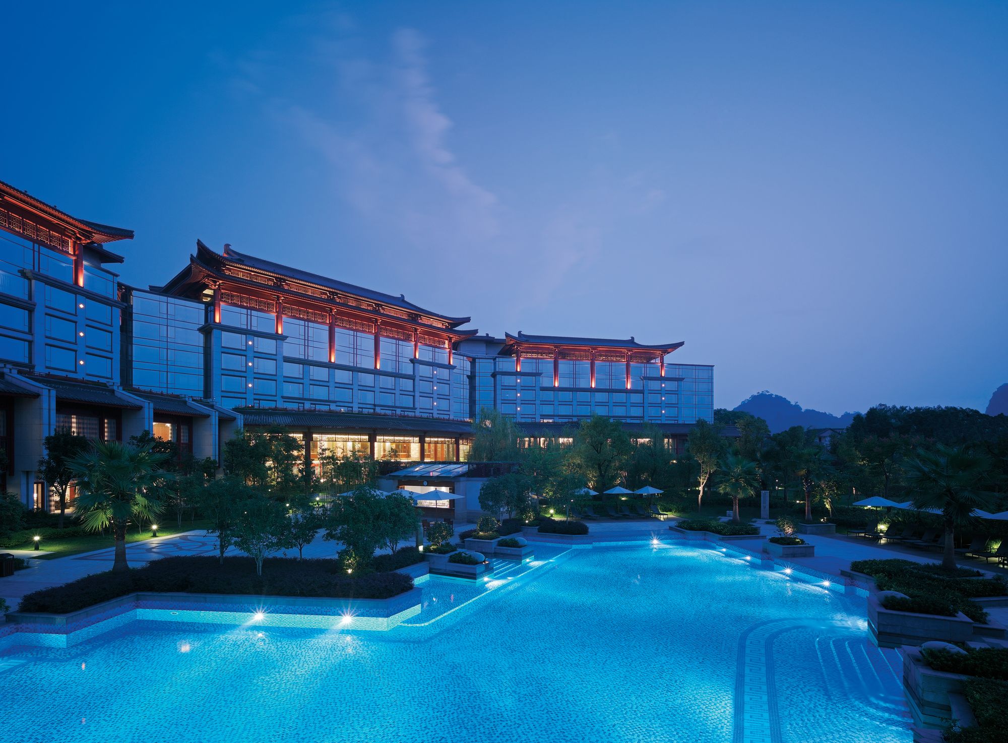 Shangri-La in Guilin: Outdoor Swimming Pool