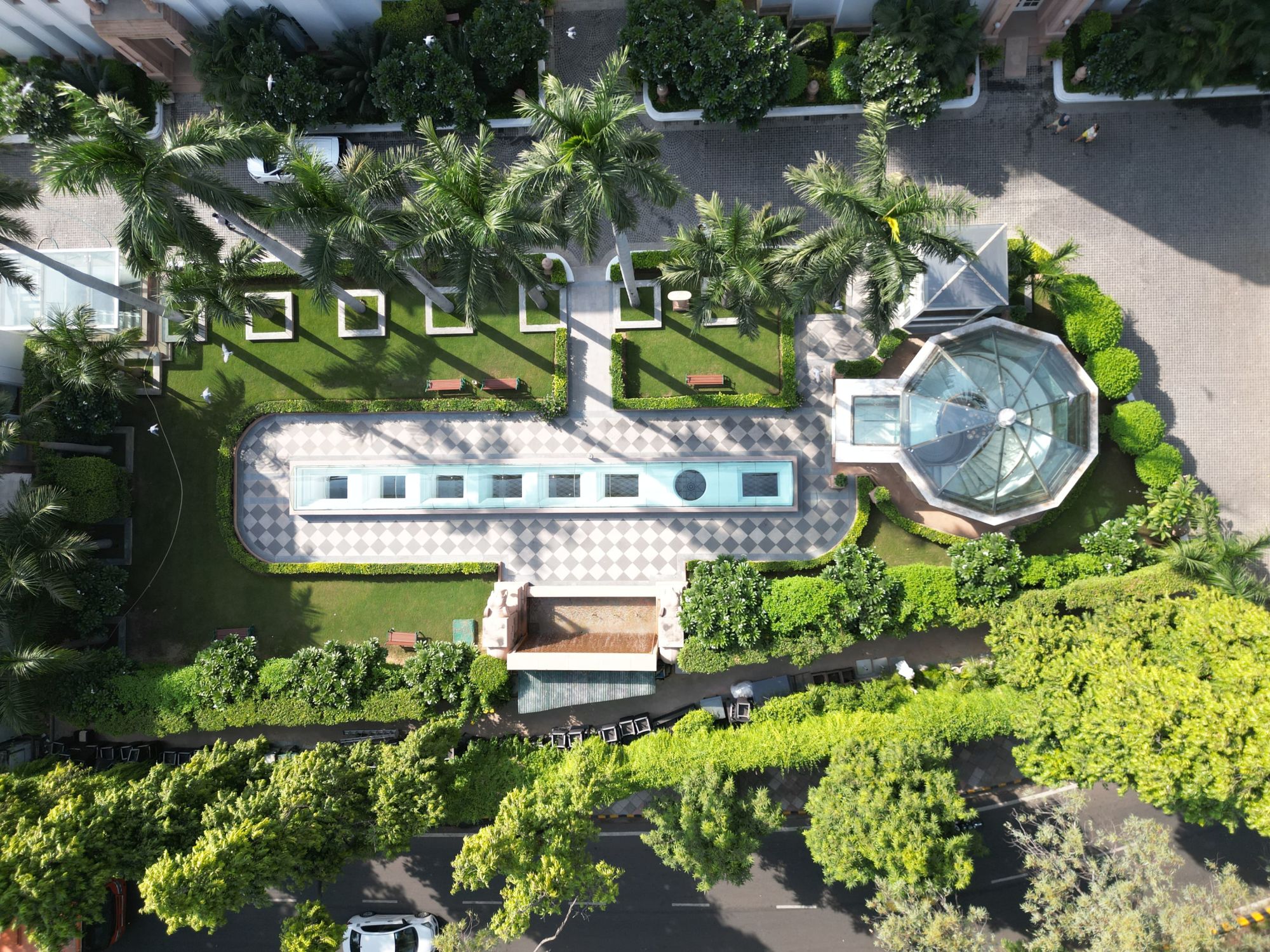 The Imperial New Delhi: Aerial view Spa