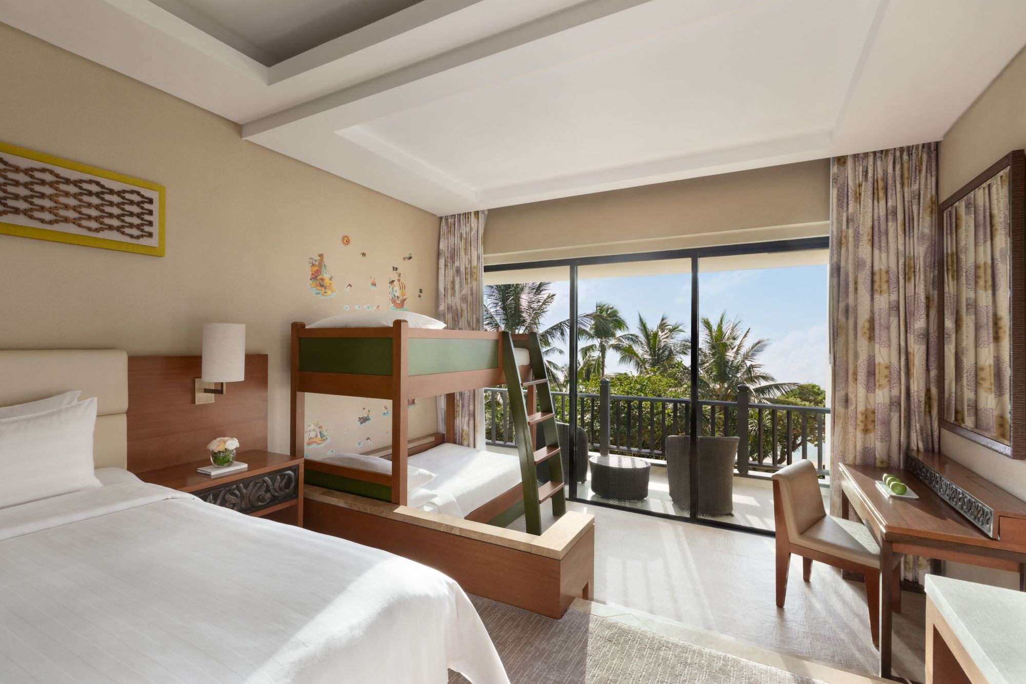 Shangri-La Rasa Ria à Kota Kinabalu: Deluxe Family Room | King
