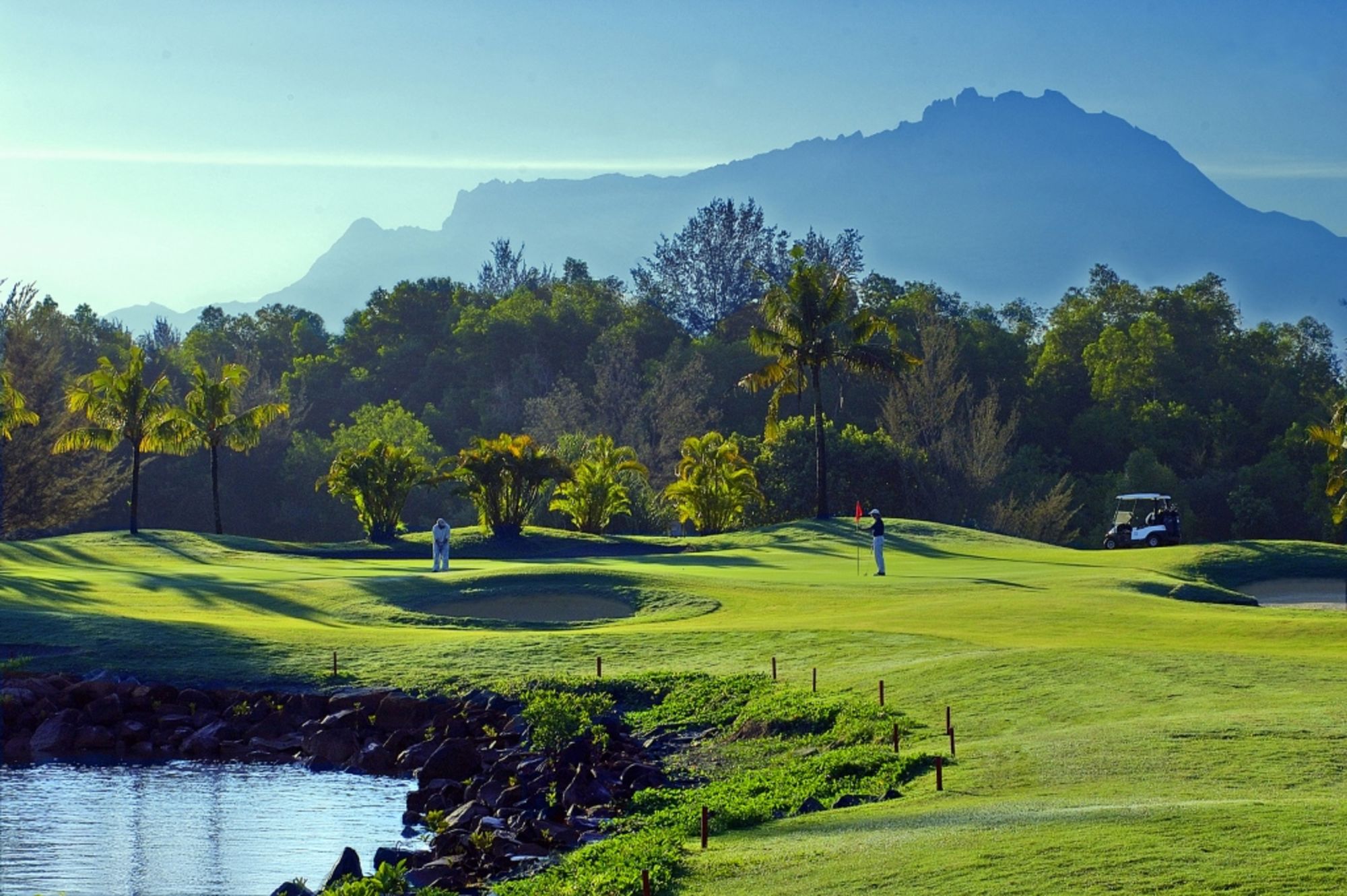 Shangri-La Rasa Ria à Kota Kinabalu: Dalit Bay Golf & Country Club, Hole 11