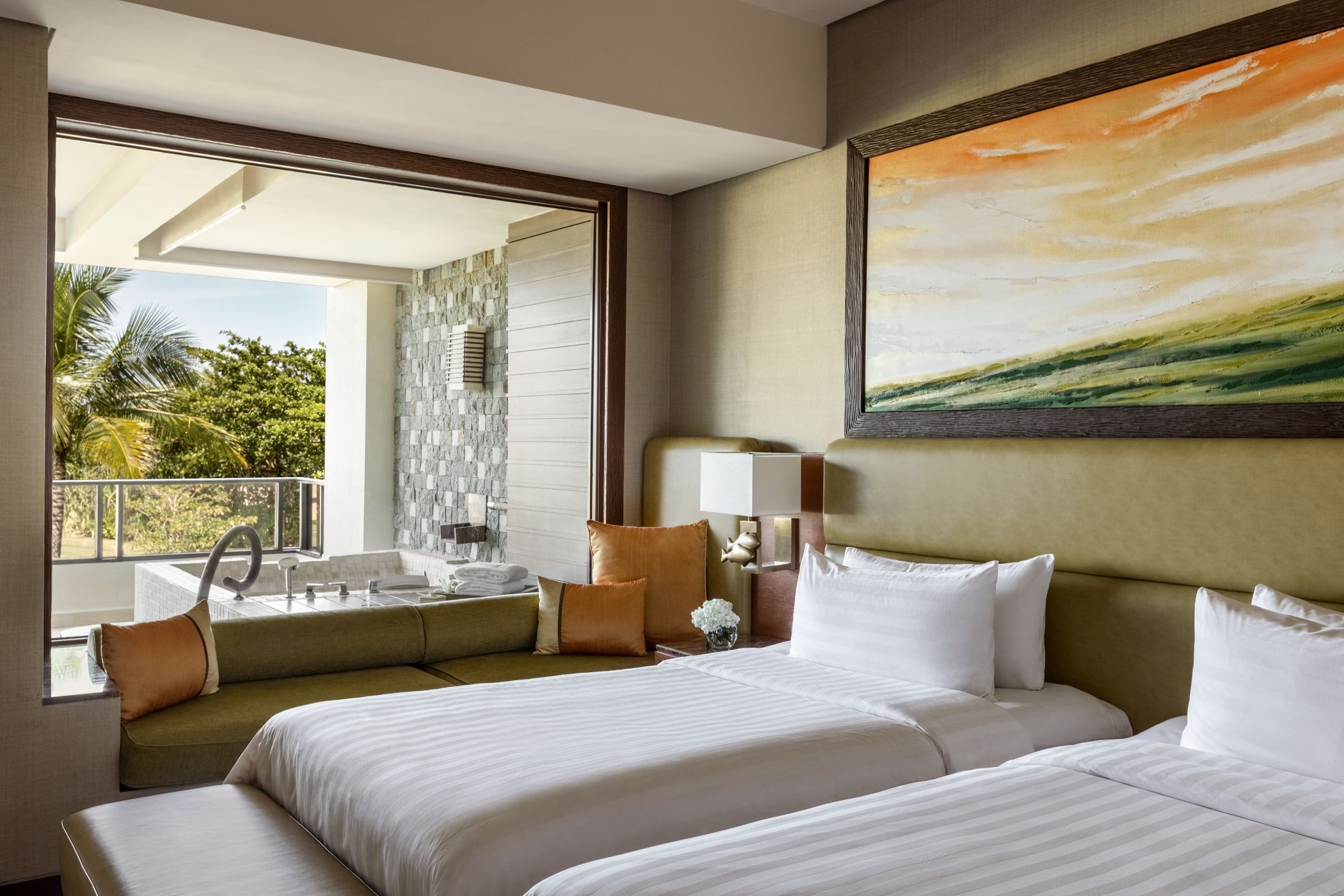 Shangri-La Rasa Ria à Kota Kinabalu: Junior Suite Garden View / Ocean Wing | Twin
