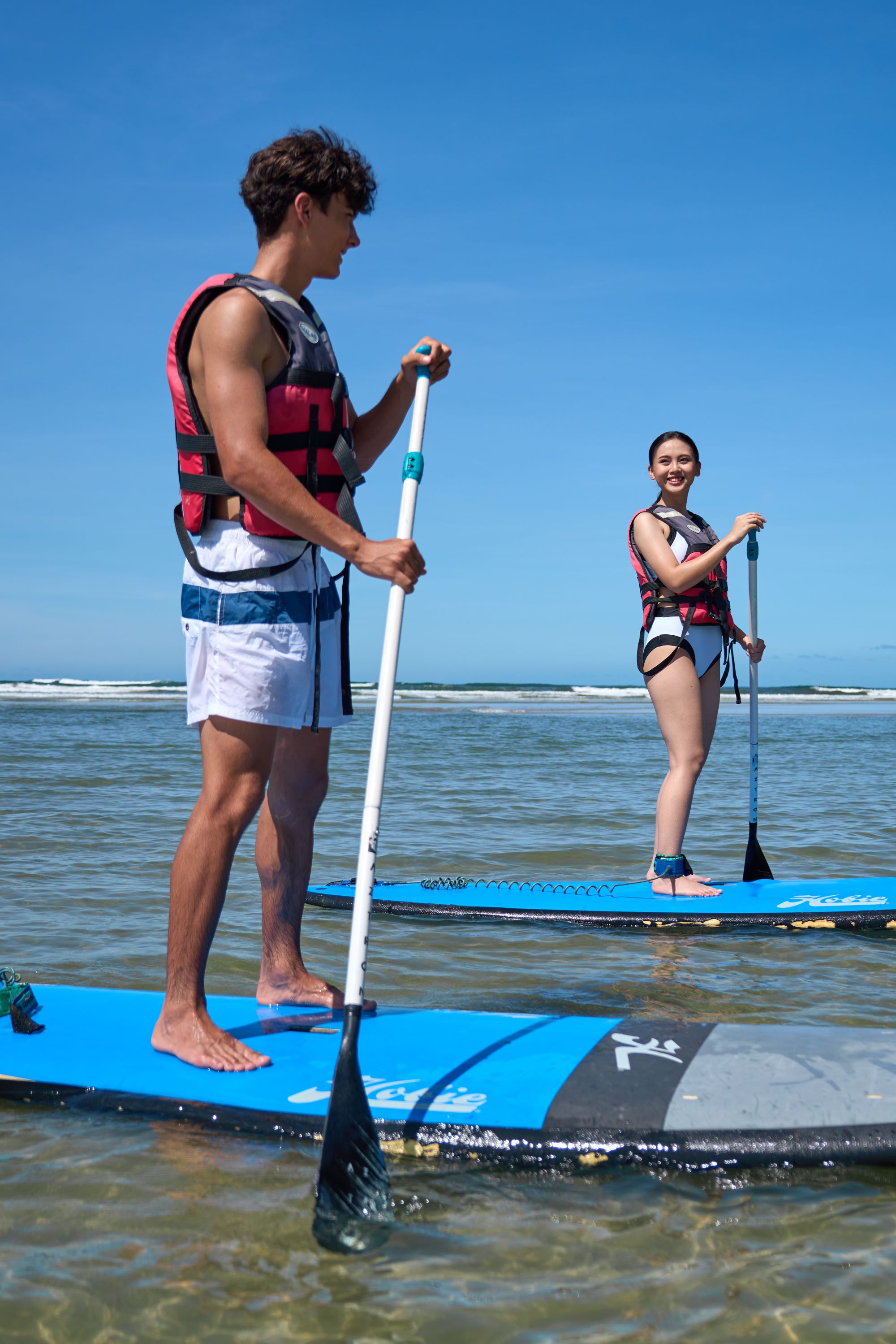 Shangri-La Rasa Ria à Kota Kinabalu: Paddle Boarding