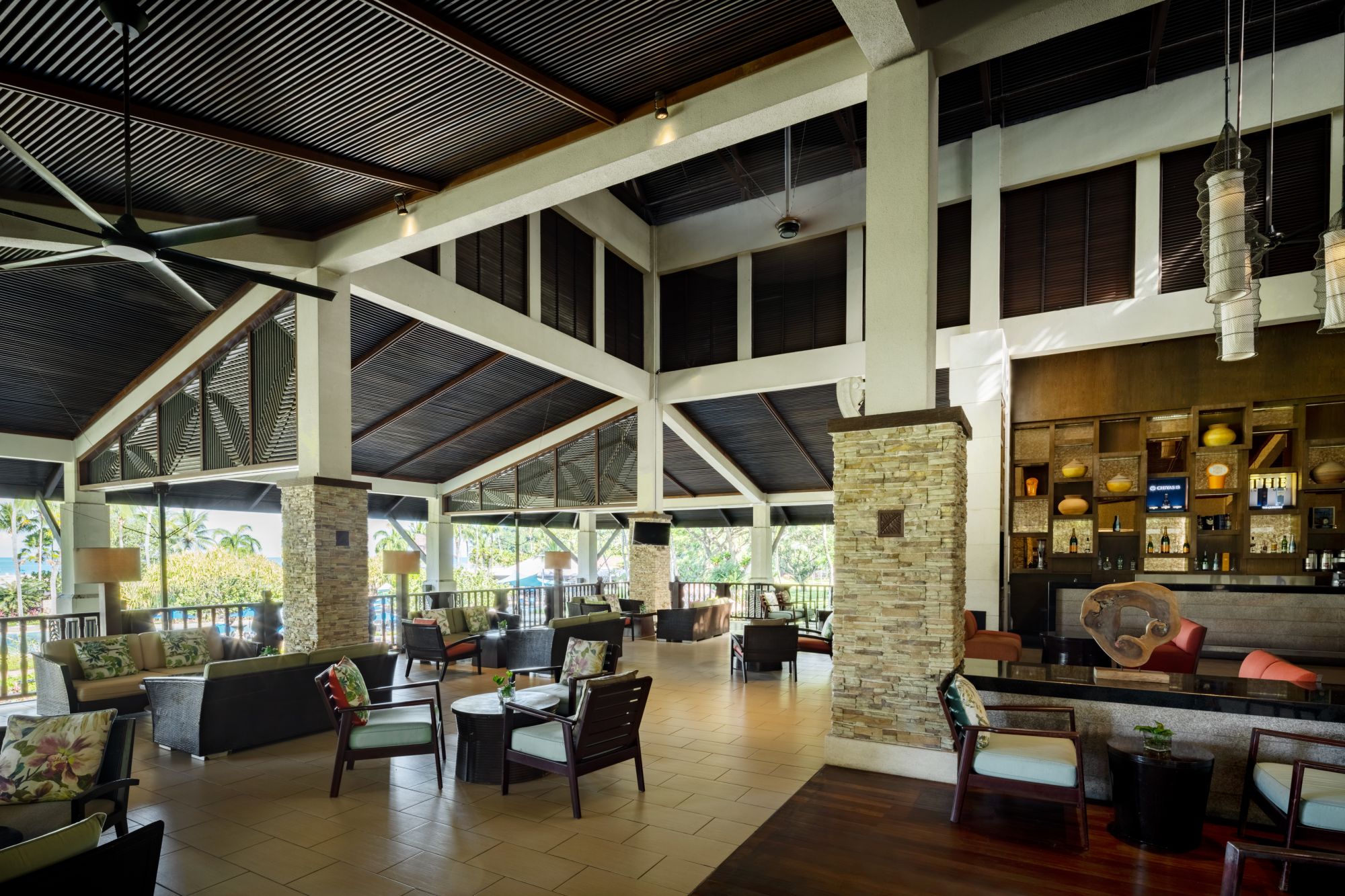 Shangri-La Rasa Ria à Kota Kinabalu: Lounge