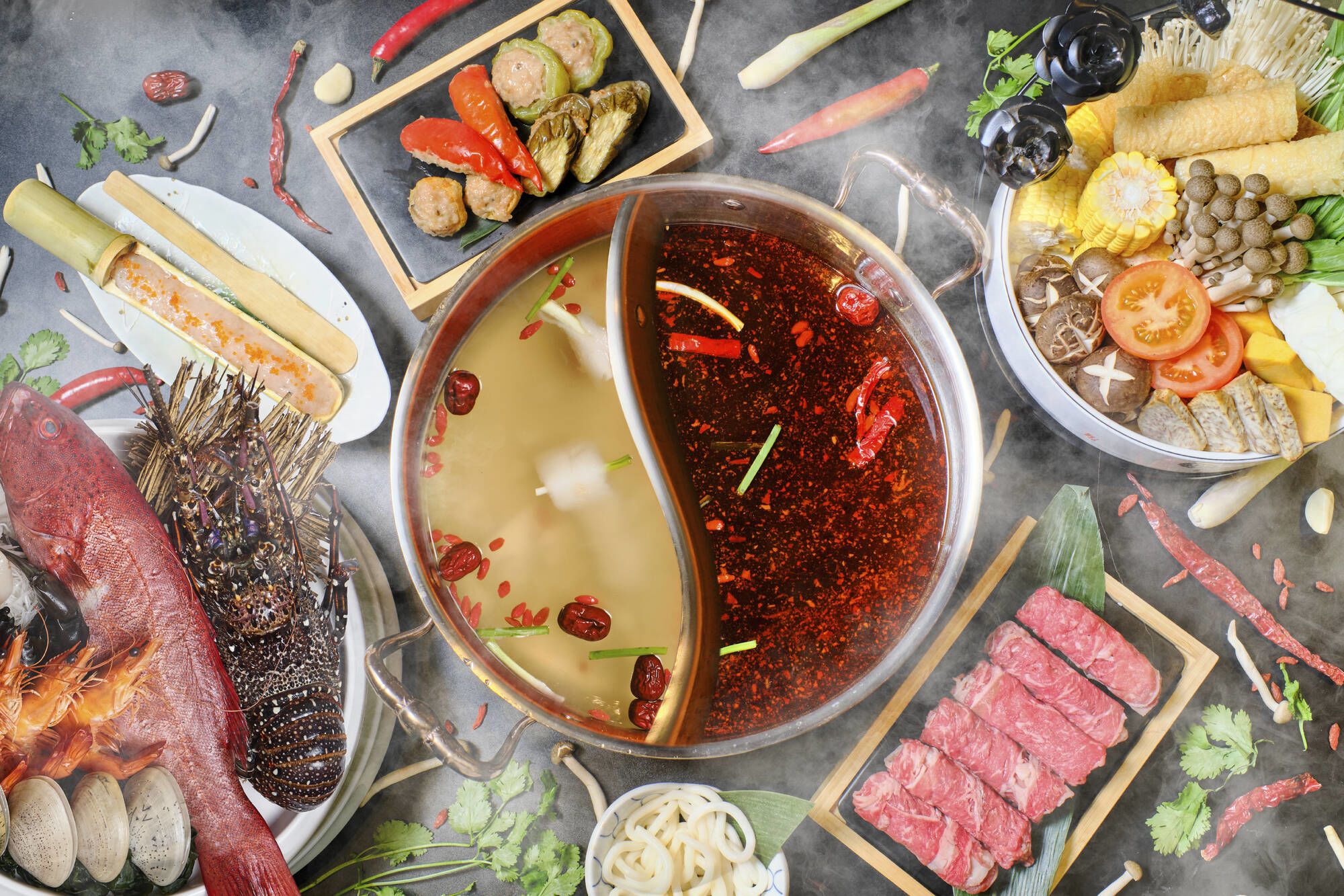 Shangri-La Rasa Ria à Kota Kinabalu: The Eighth Hot Pot