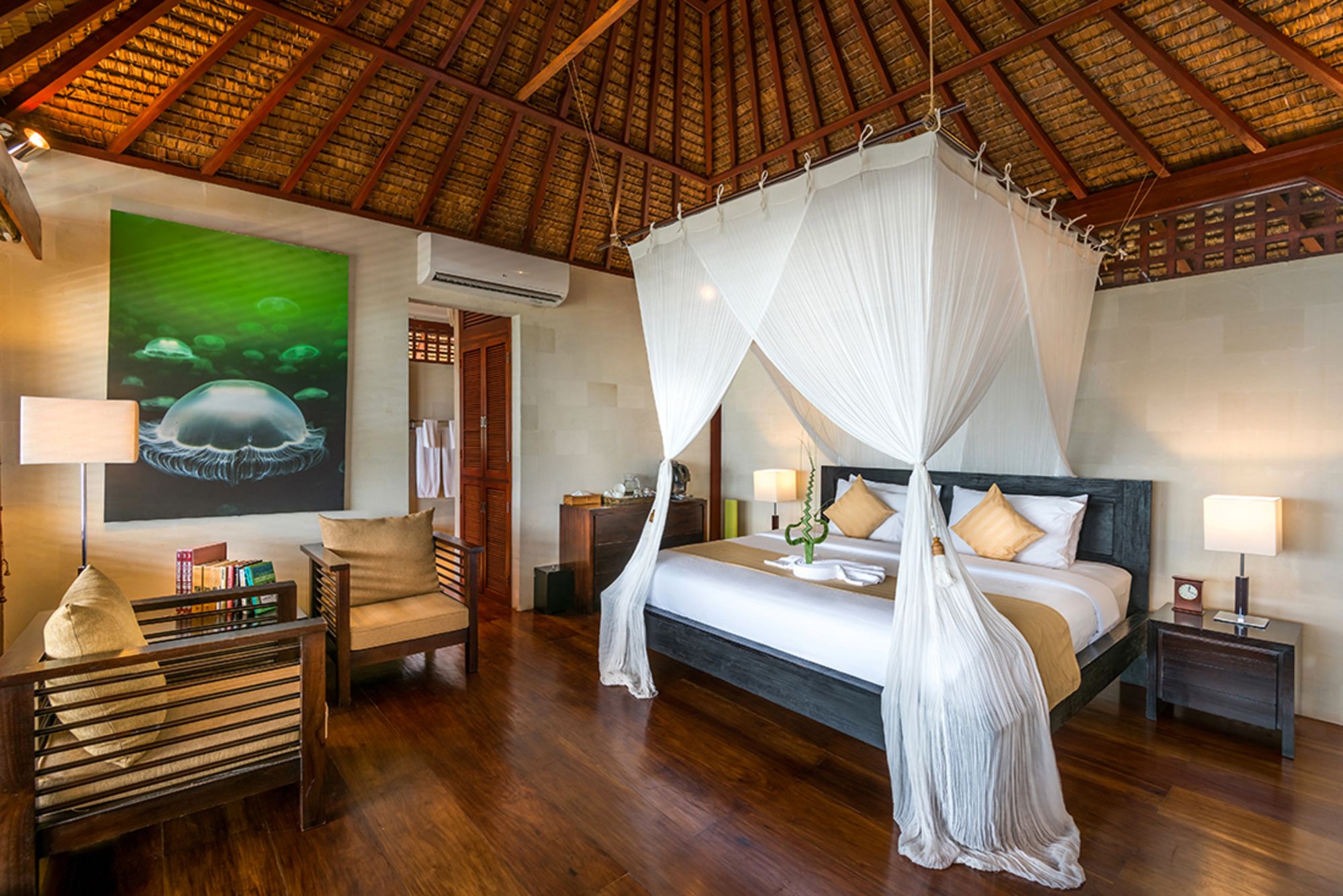 Wakatobi Dive Resort:  2-Bedroom Pool Villa | Bedroom