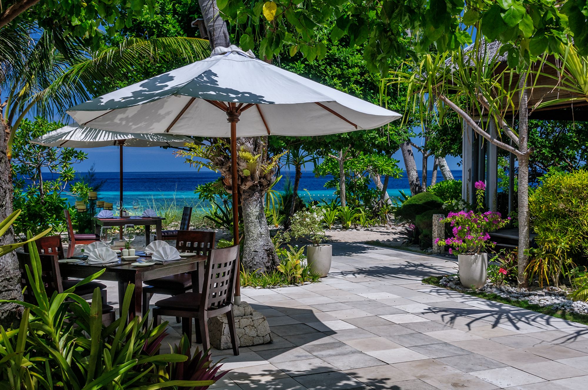 Wakatobi Dive Resort:  Patio 