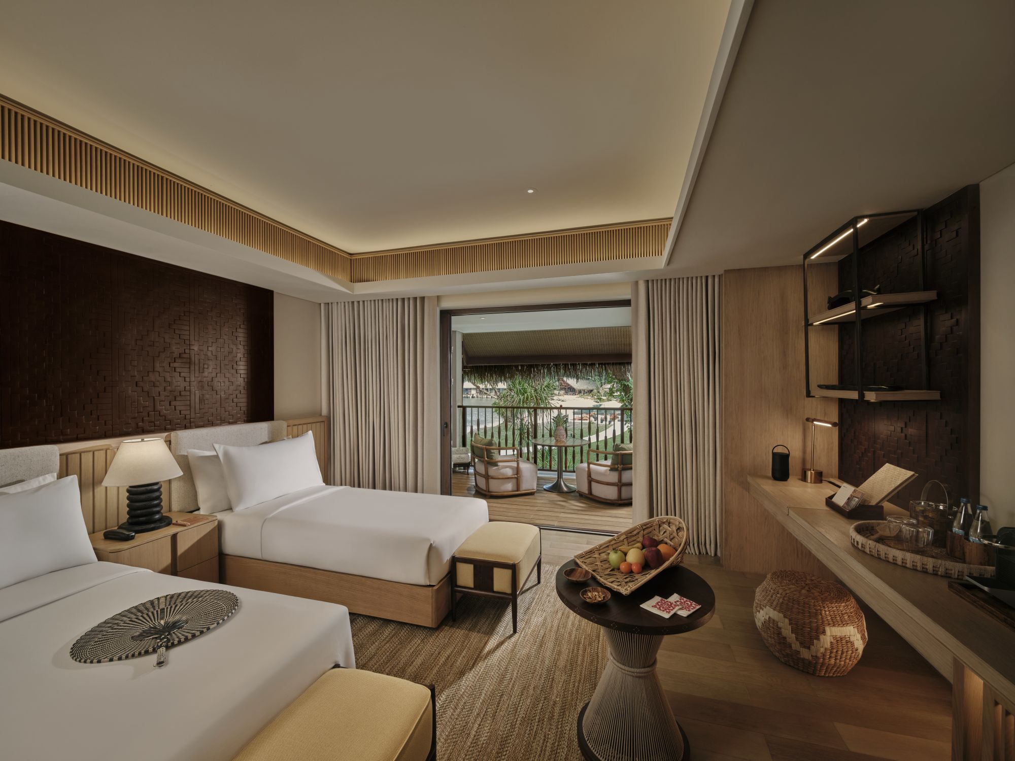 El Nido Resorts Lagen Island in Palawan:  Forest Room | Twin 