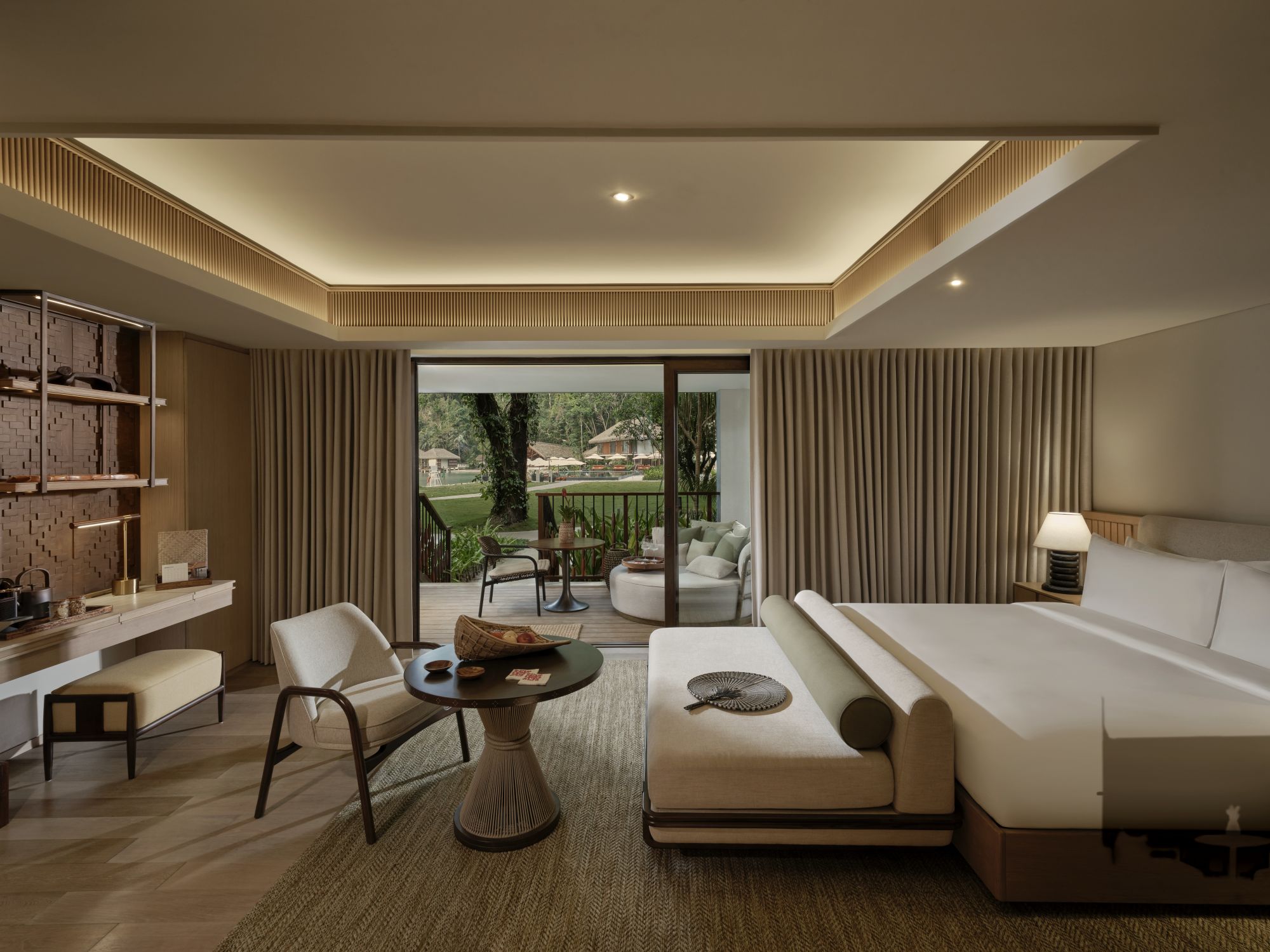 El Nido Resorts Lagen Island in Palawan:  Forest Suite | Bedroom