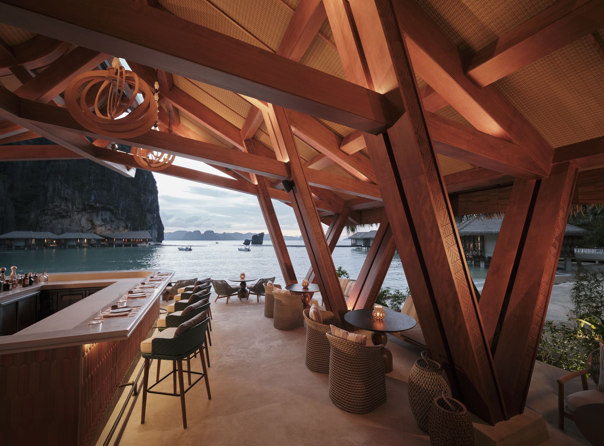 El Nido Resorts Lagen Island in Palawan:  Beach Club | View