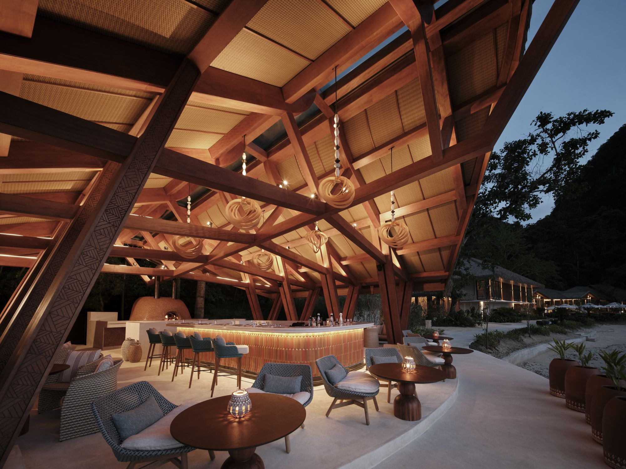 El Nido Resorts Lagen Island in Palawan:  Beach Club