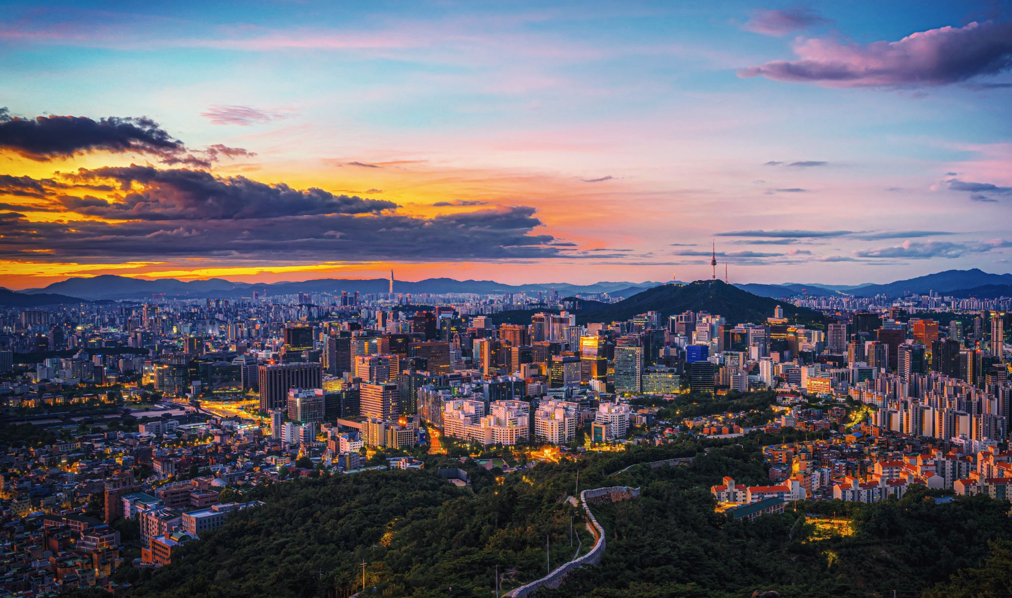 Gruppenreise «Silla» de Séoul: Amazing view over Seoul