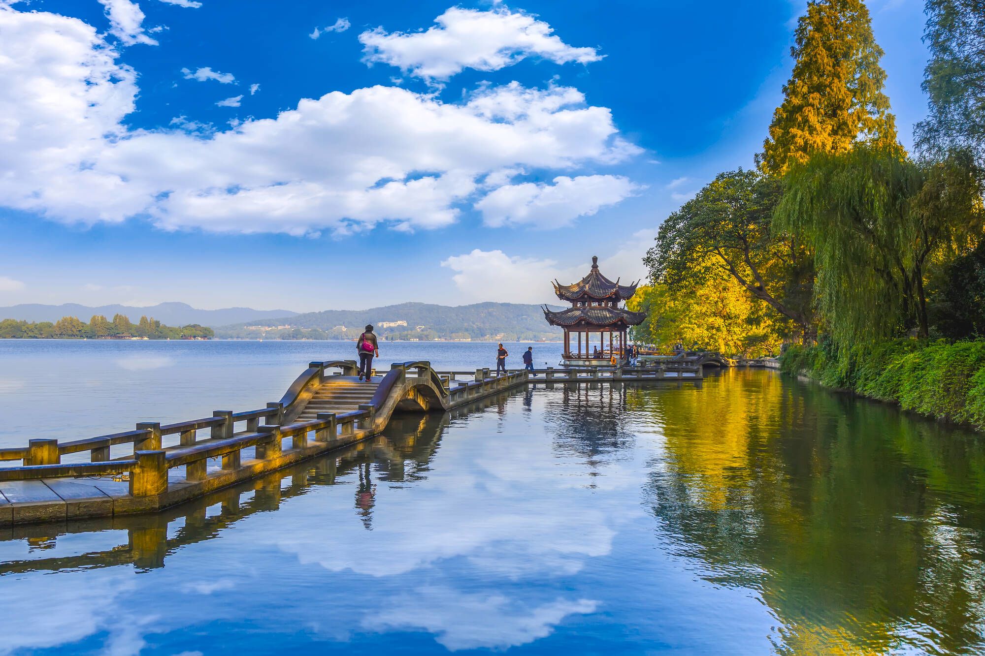 Leserreise Schweizer Familie - China -Zeitreise zwischen Porzellan, Poesie und Panoramen ab Shanghai: Hangzhou West Lake